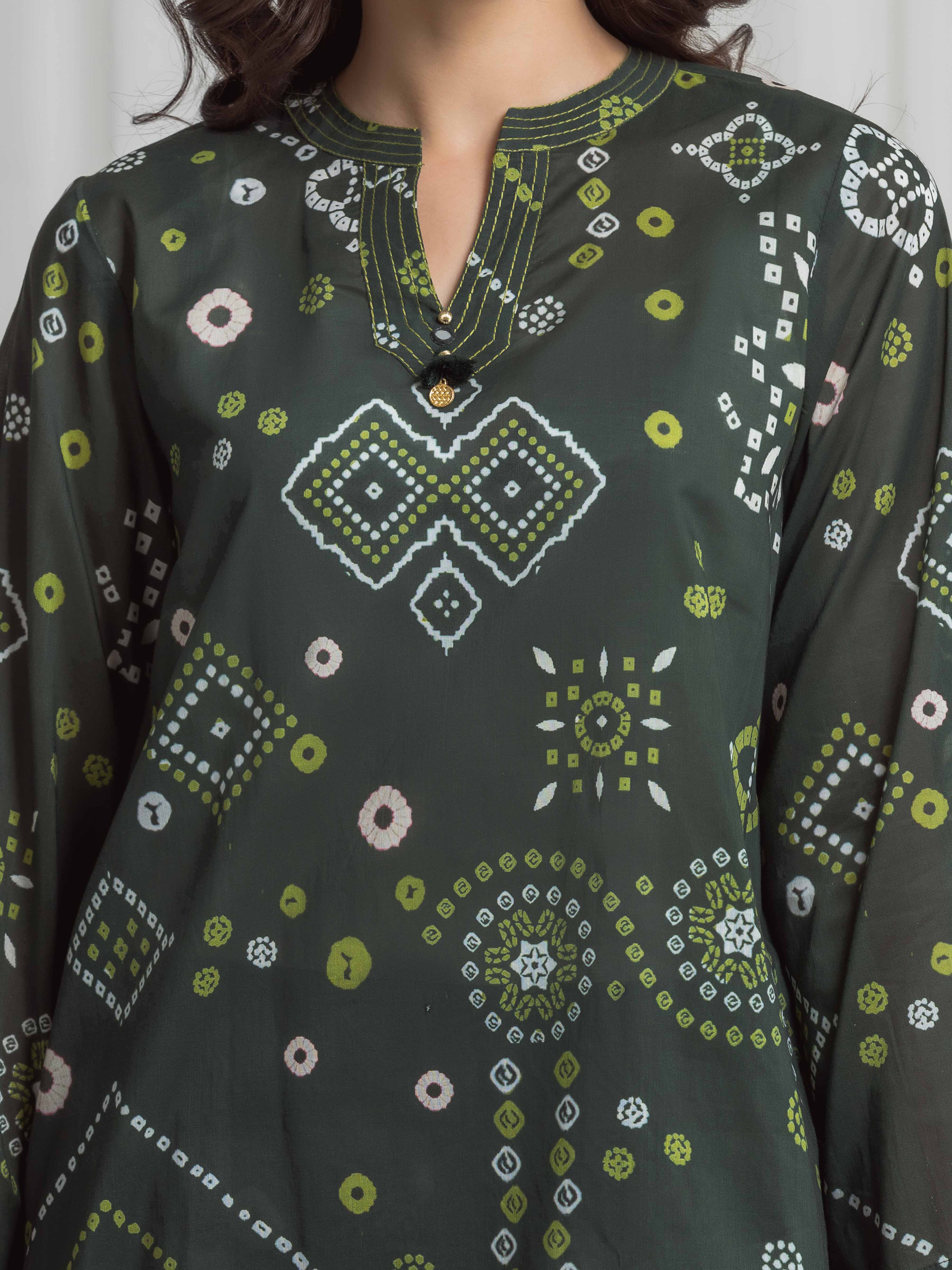 Printed Lawn Co-Ord Set - EWTKP6-86298ST - Image 3