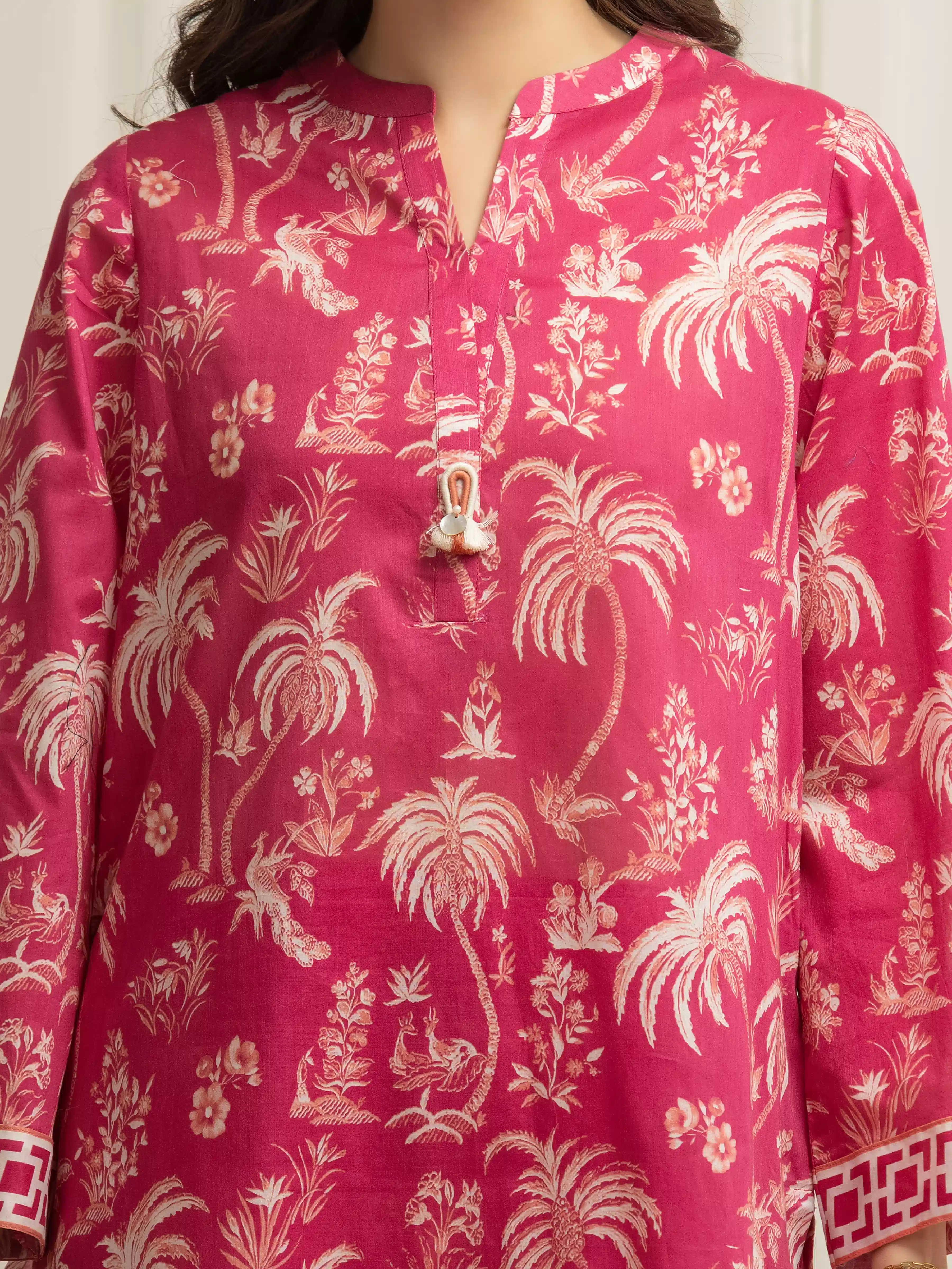 Printed Lawn Suit - EWTKP6-86049-3P - Image 4