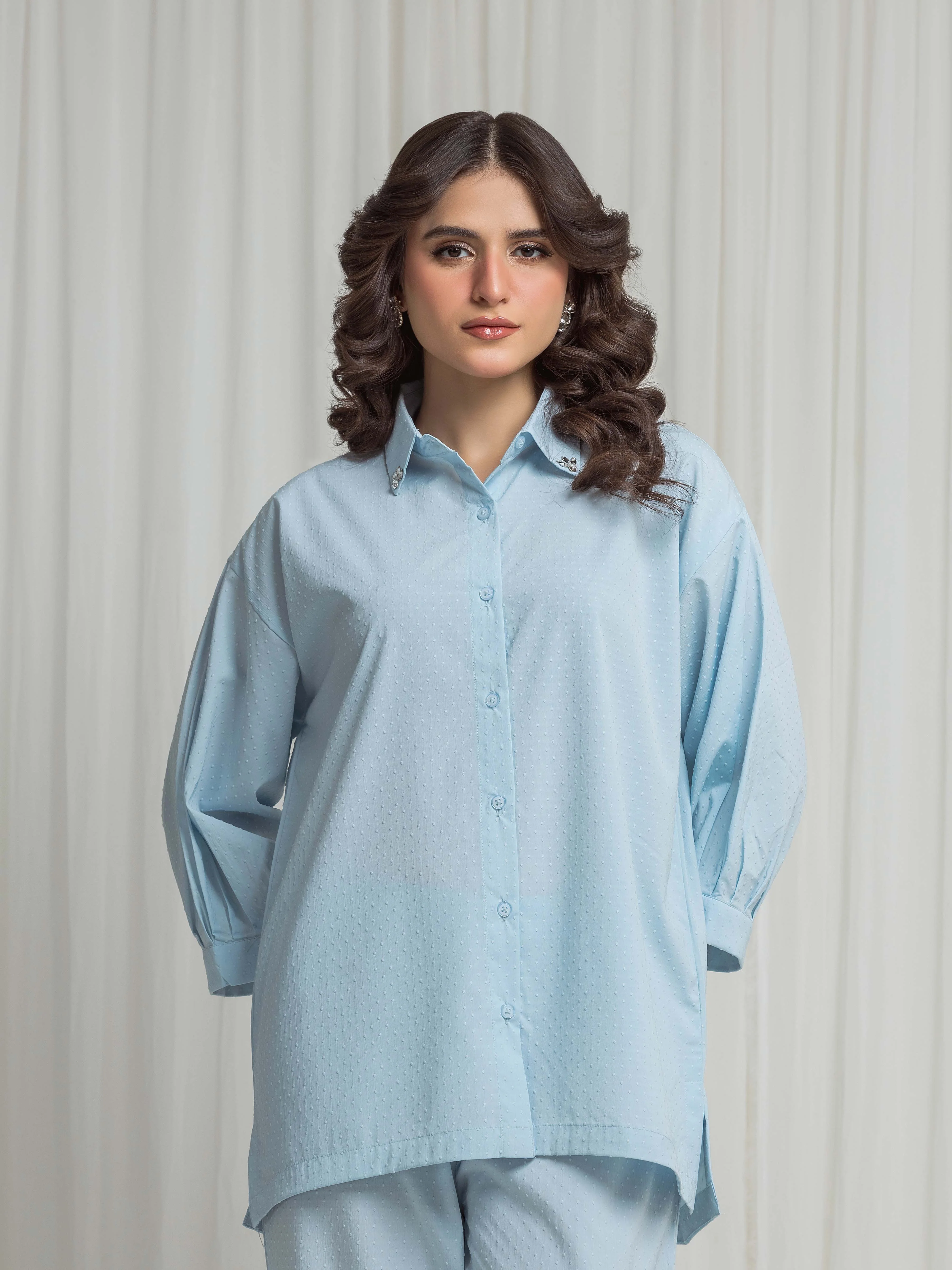 Solid Co-Ord Set - EWTKS6-86248ST - Image 2