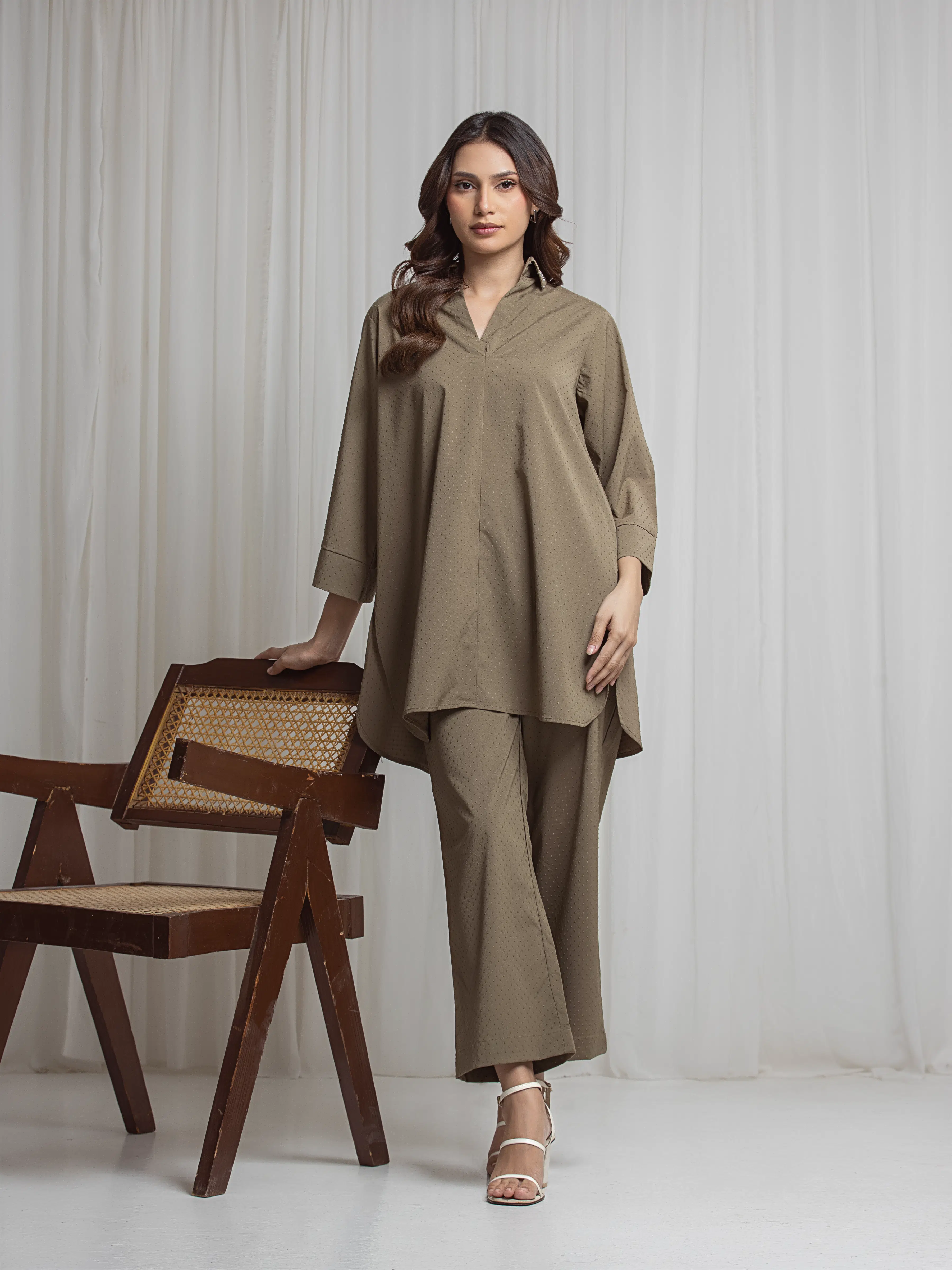 Solid Co-Ord Set - EWTKS6-86251ST