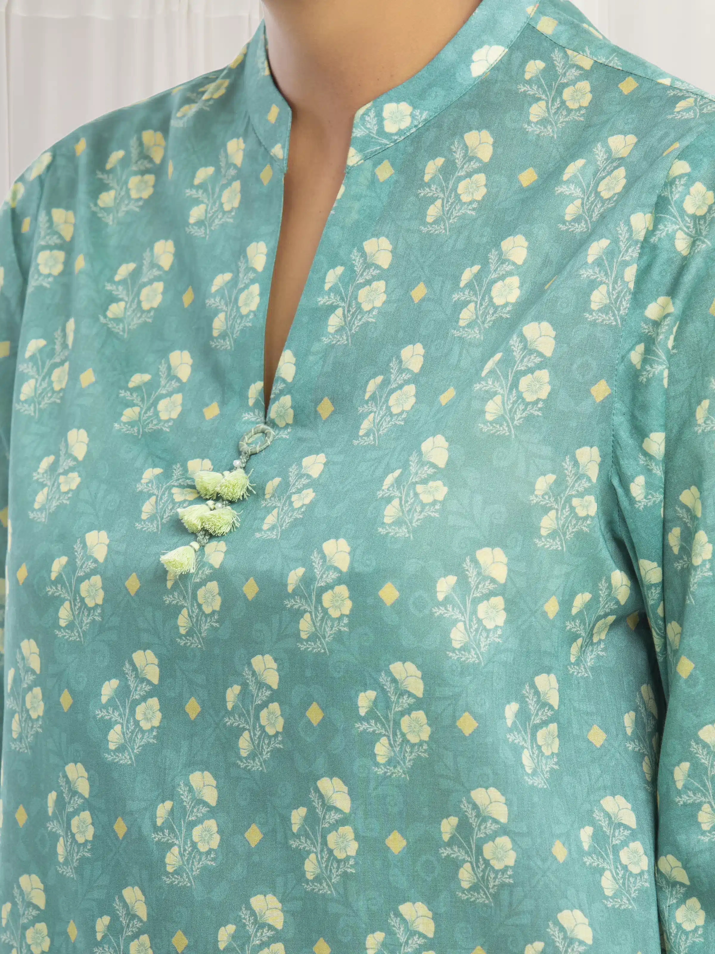 Printed Lawn Suit - EWU6A1-36543-3P - Image 3