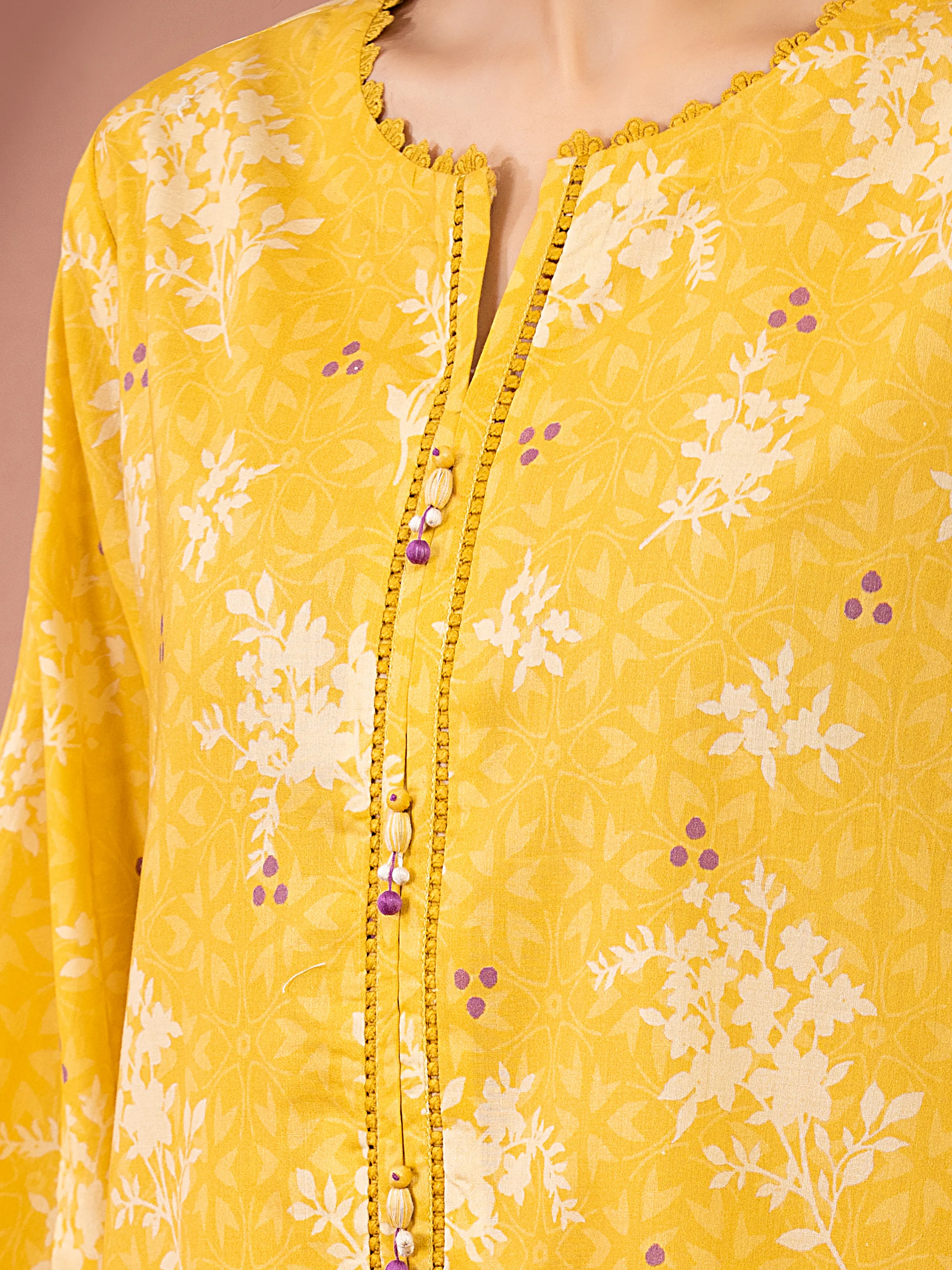 Printed Lawn Shirt Trouser - EWU6A1-36509ST - Image 4
