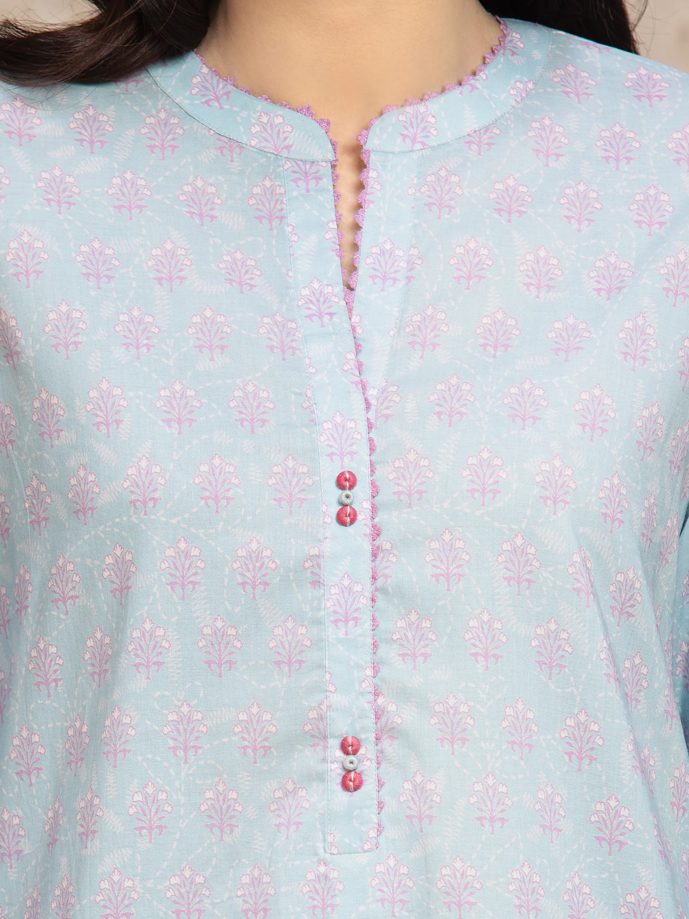 Printed Lawn Shirt Trouser - EWU6A1-36529ST - Image 4
