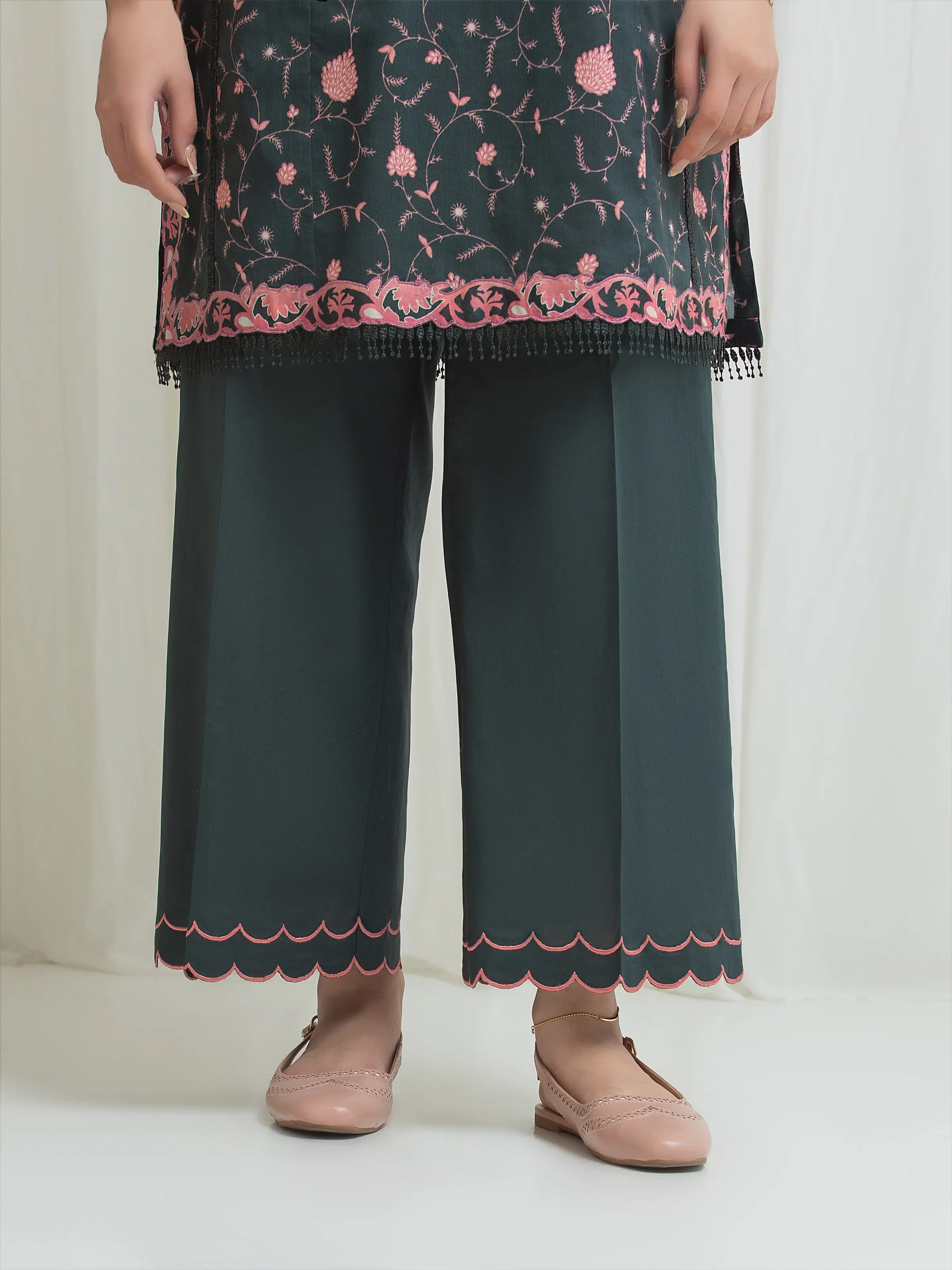 Printed Lawn Suit - EWU6A1-36707-3P - Image 3