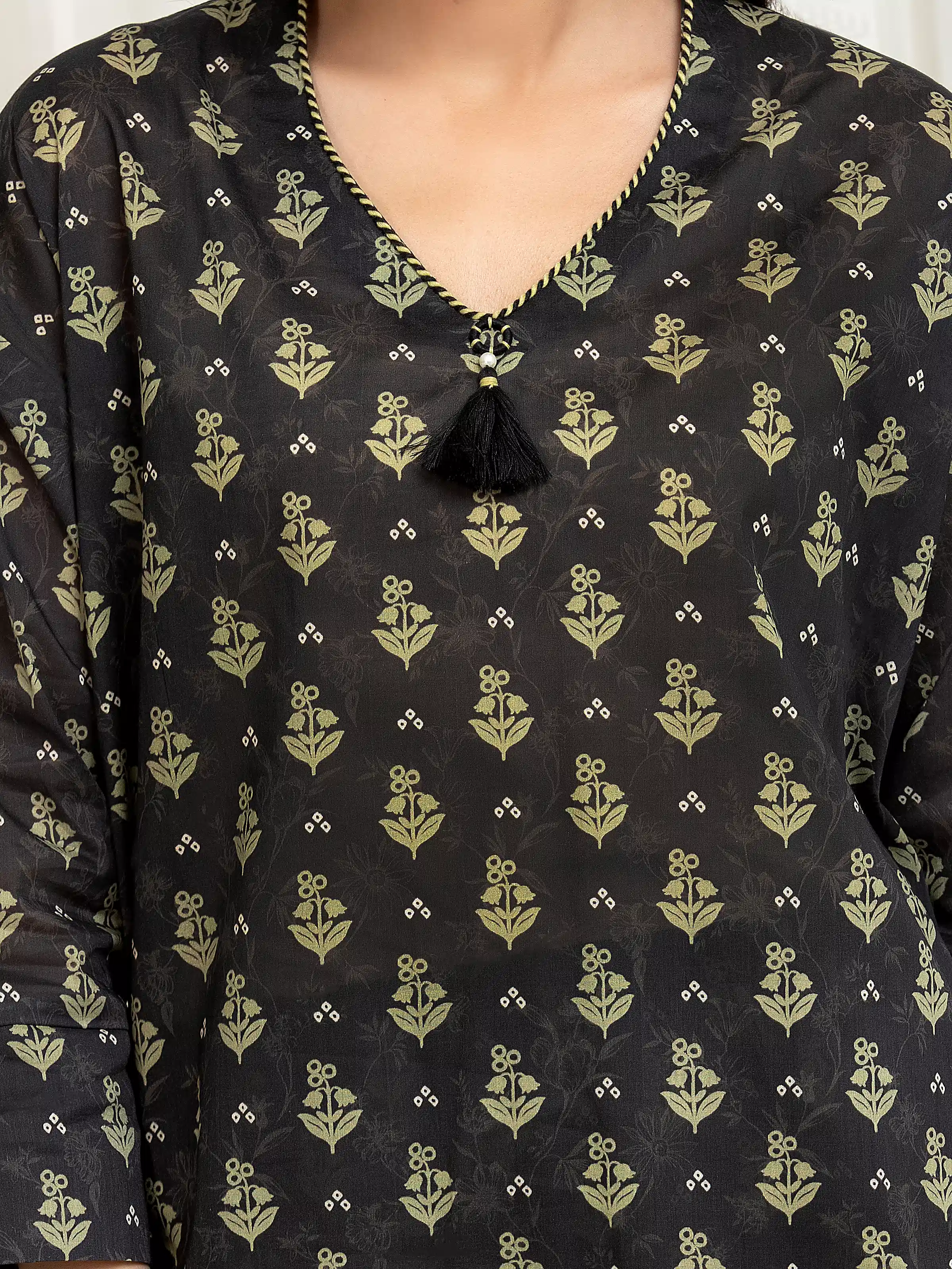 Printed Lawn Suit - EWU6A1-36752-3P - Image 4