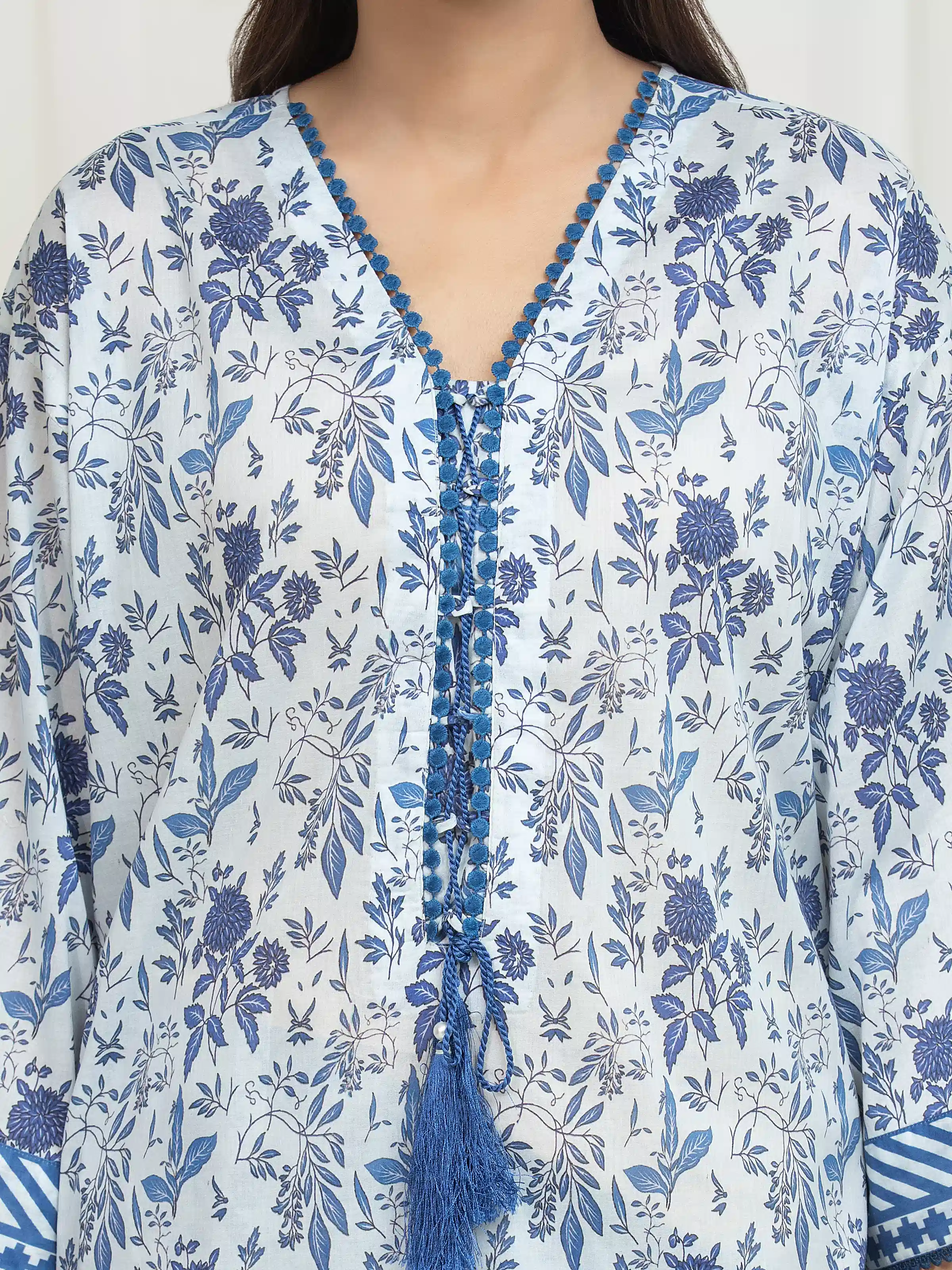 Printed Lawn Suit - EWU6A1-36755-3P - Image 4