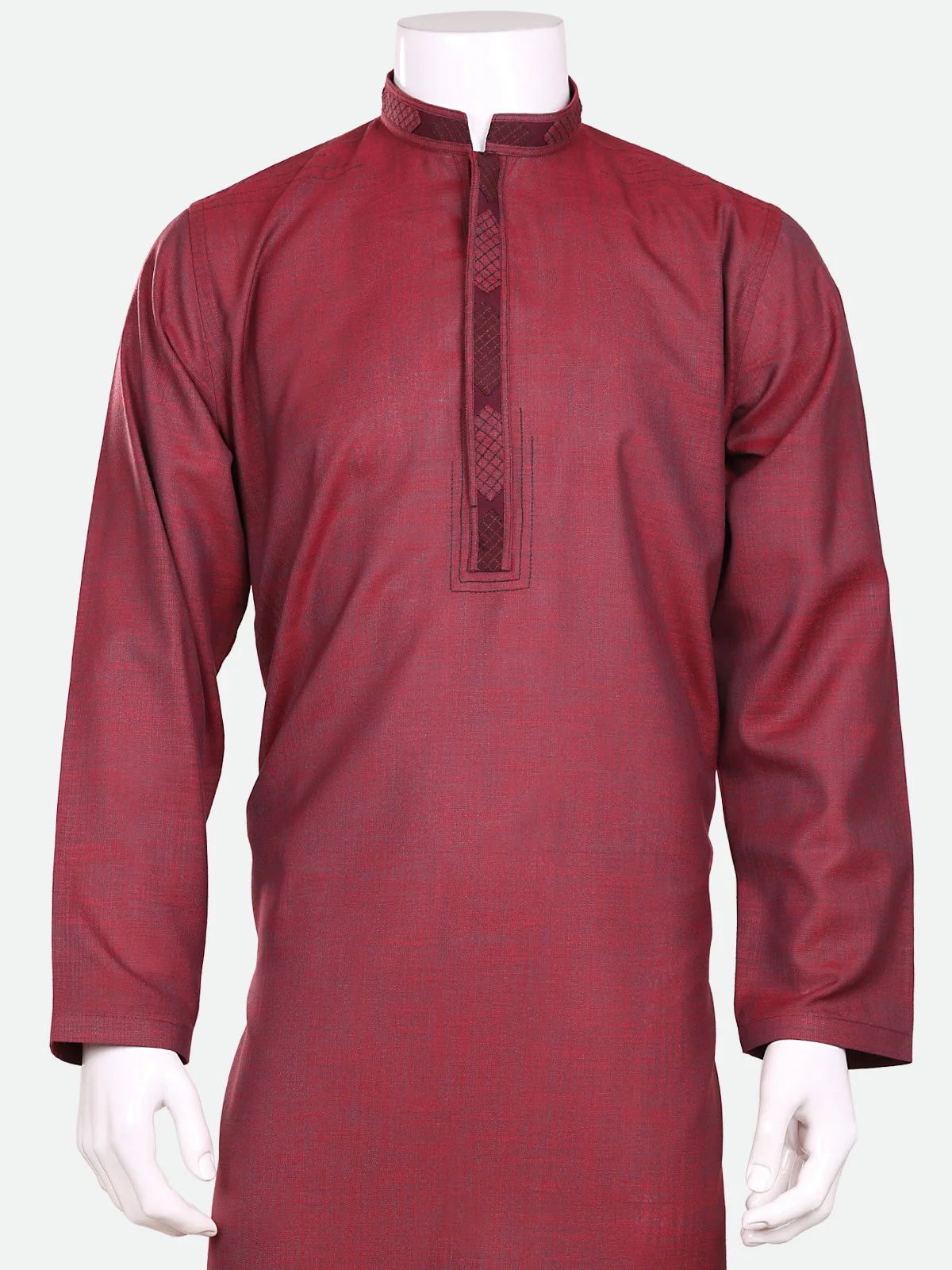 Shalwar Kameez - 40292-W Mens Shalwar Suit