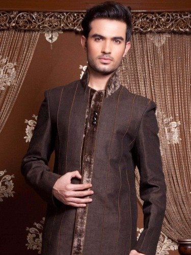 Sherwani - 7105 Mens Sherwani