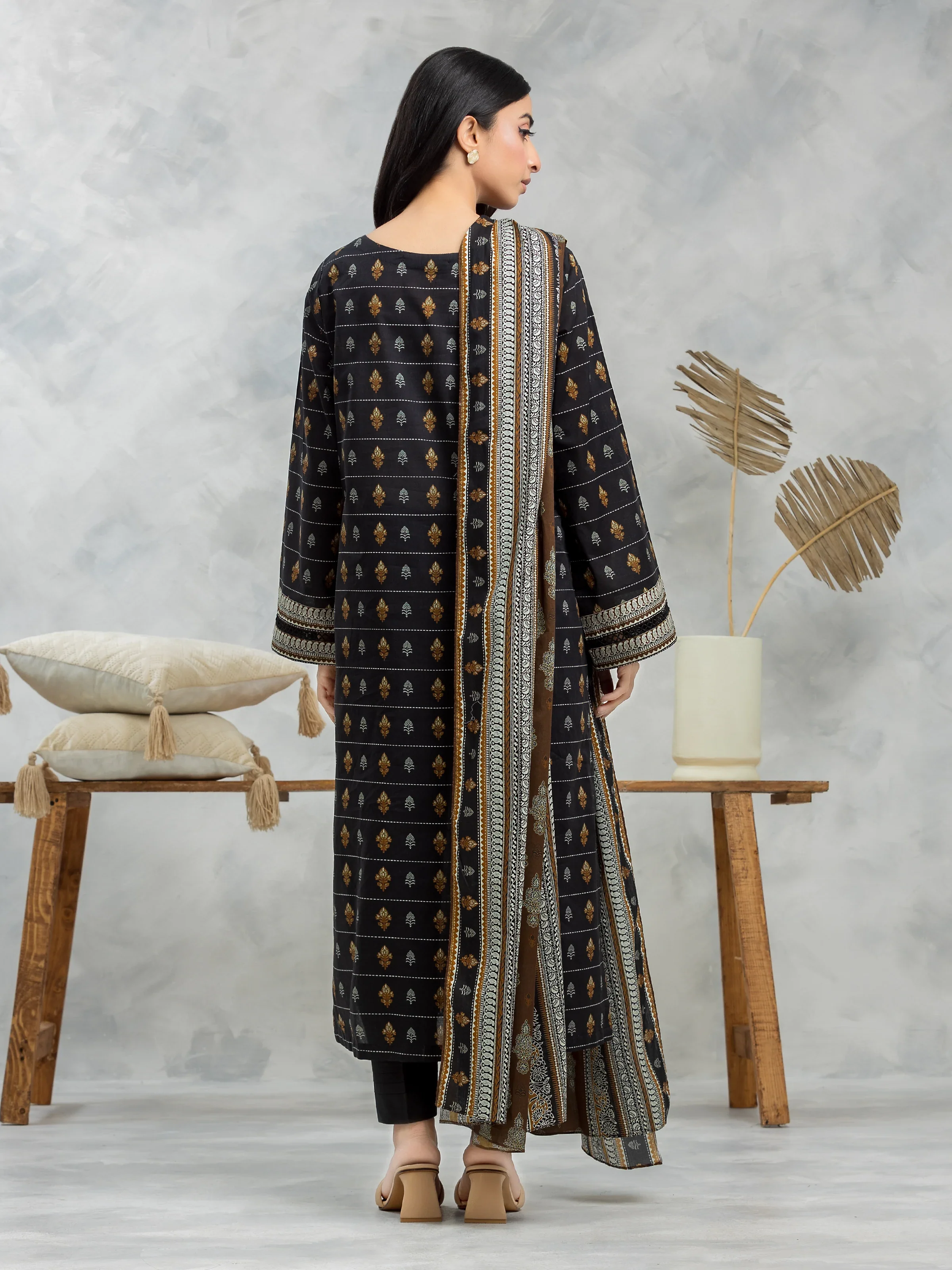 Printed Cambric Suit - EWU24A2-28407-3P - Image 3