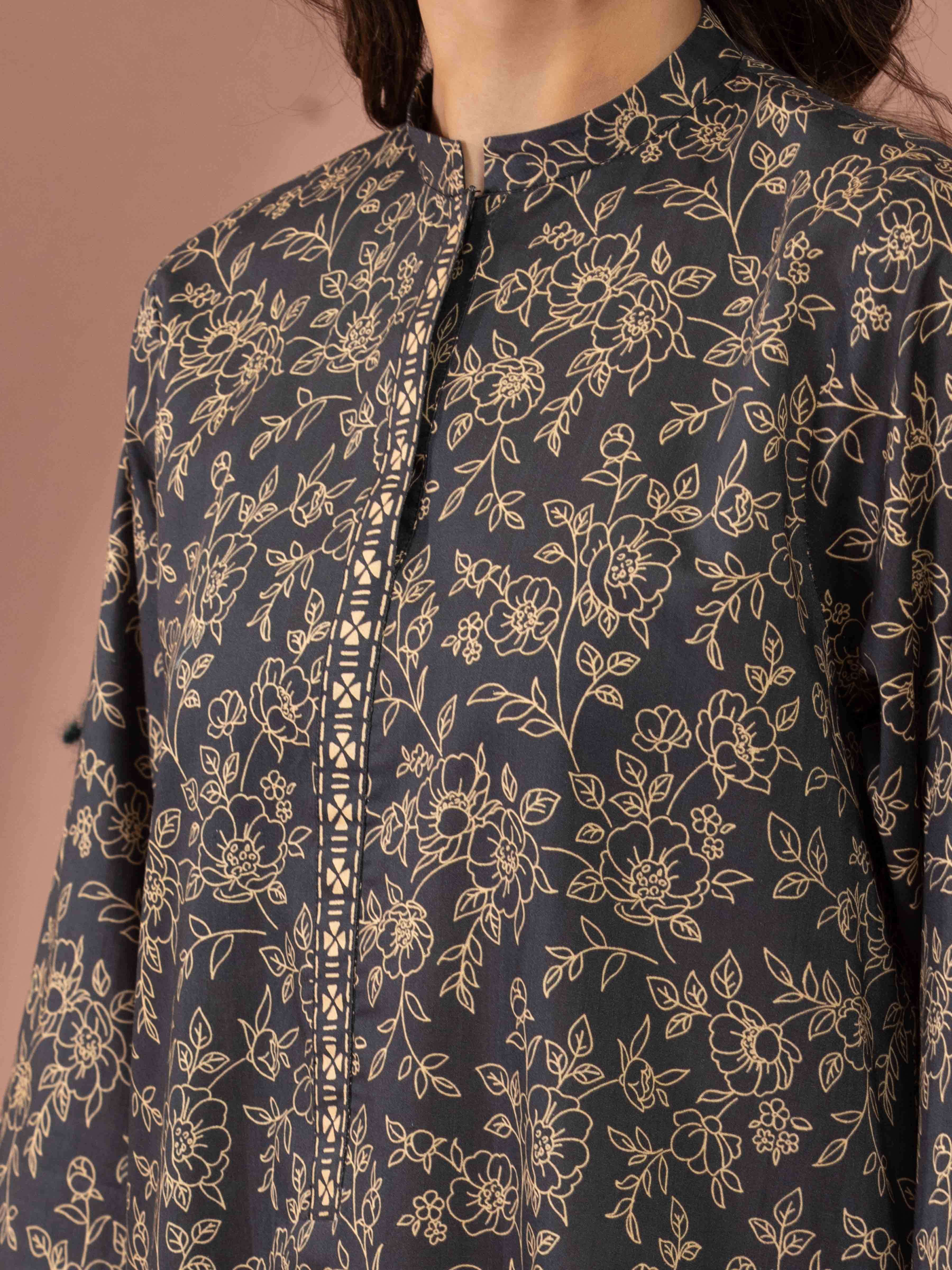 Printed Lawn Shirt Trouser - EWU5A1-35439ST - Image 4