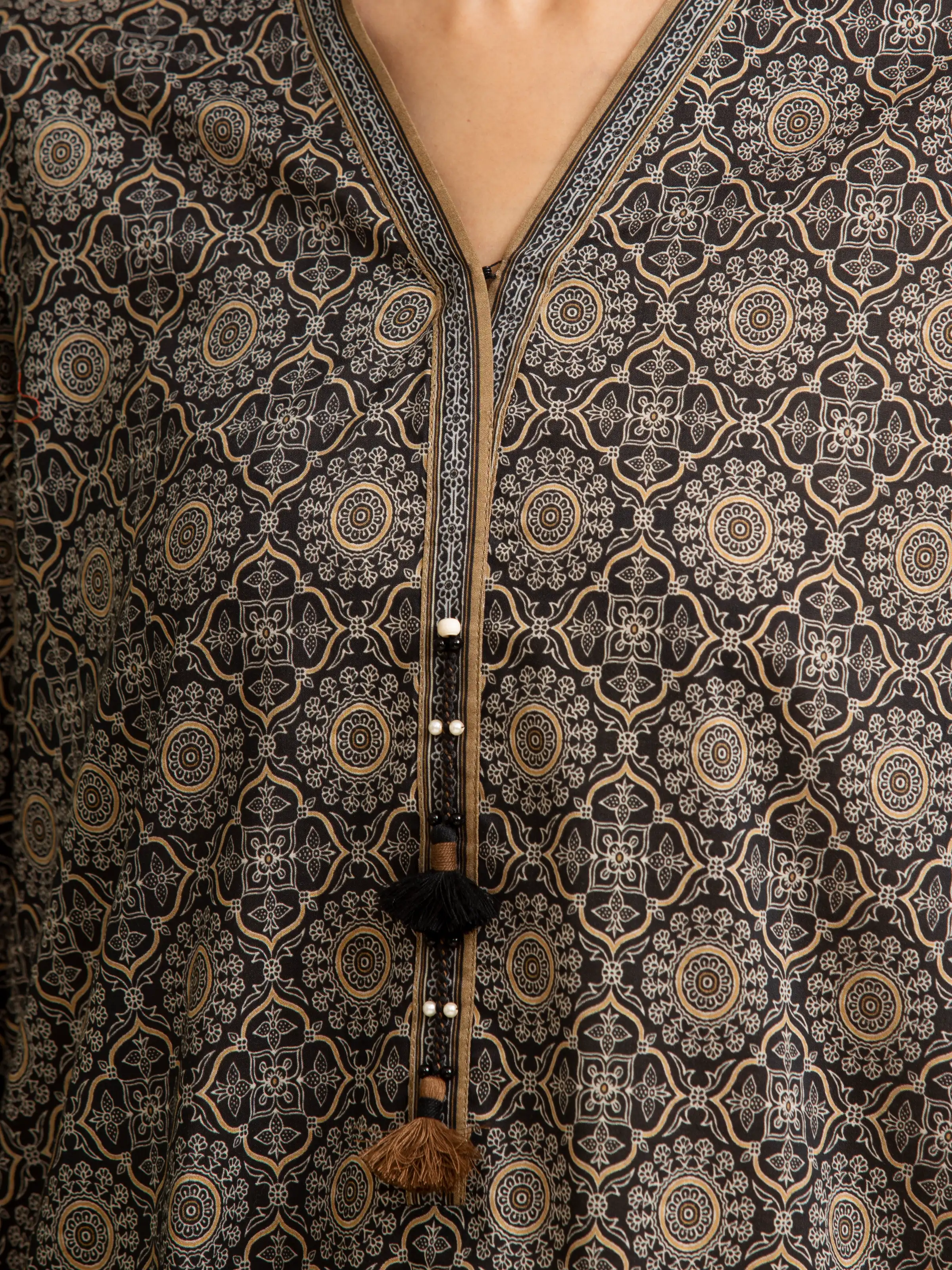 Printed Lawn Suit - EWU5A1-35190-3P - Image 5