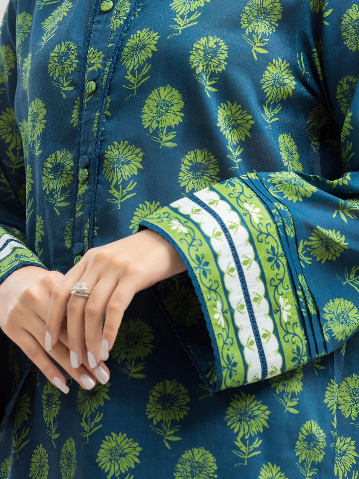 Printed Viscose Suit - EWU24A4-29234-3P - Image 6