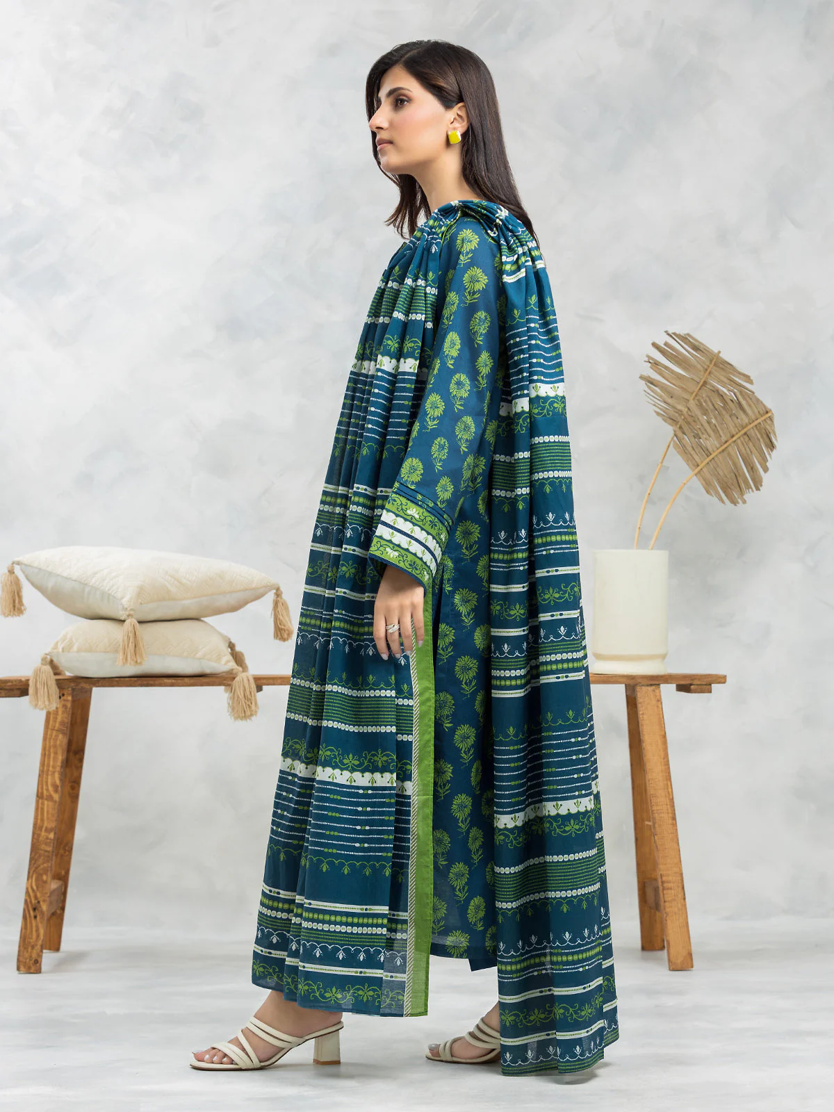 Printed Viscose Suit - EWU24A4-29234-3P - Image 2