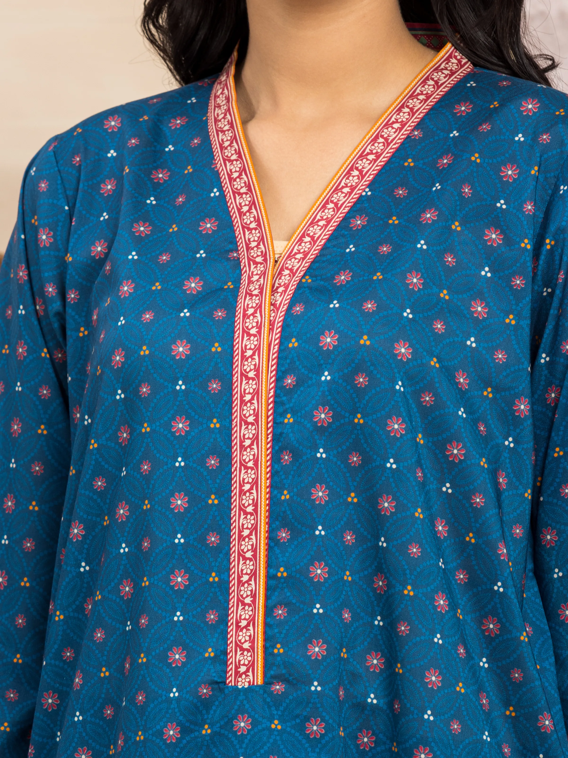 Printed Khaddar Suit - EWU24M3-106-3P - Image 3