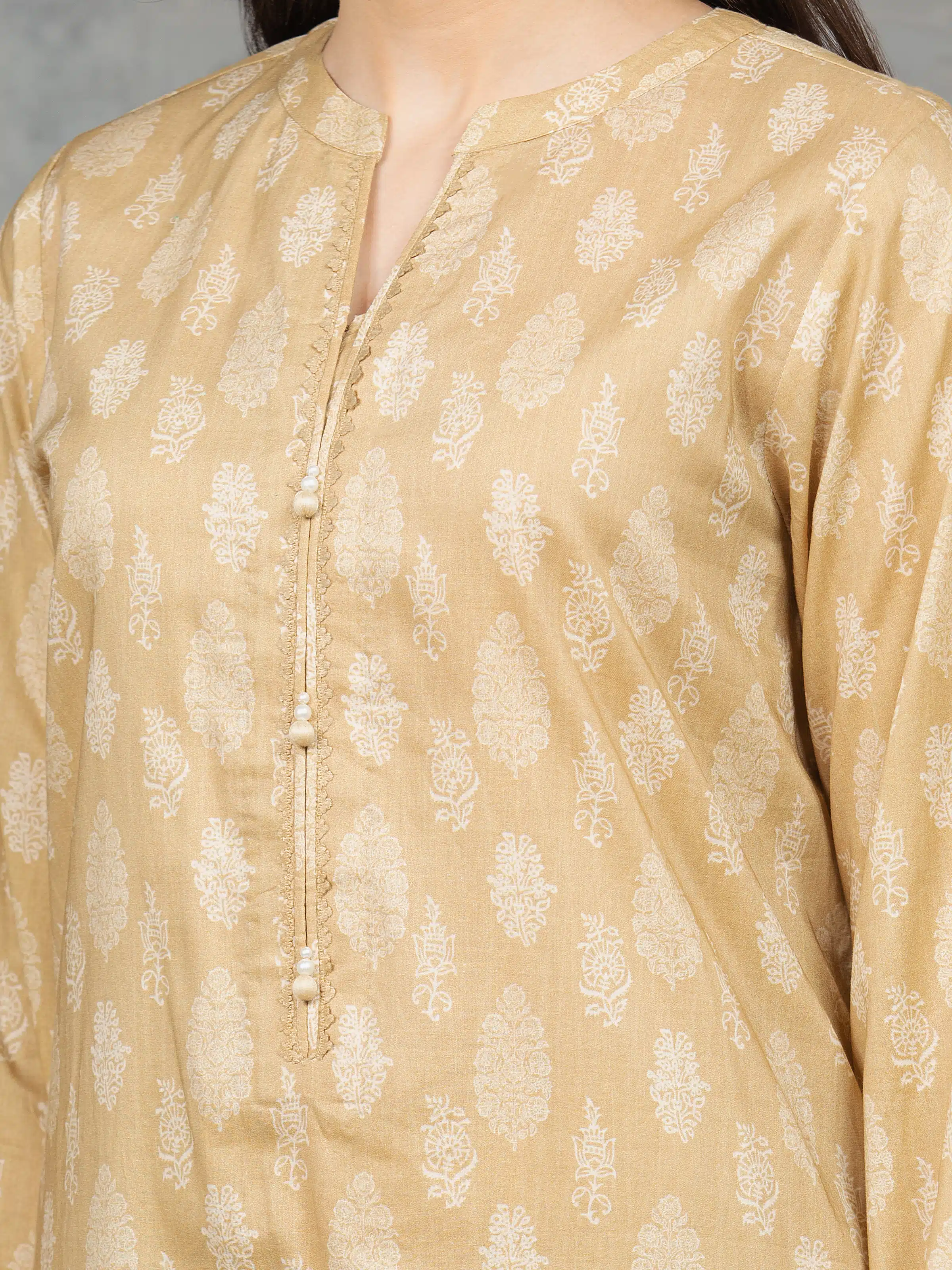 Printed Cambric Suit - EWU5A2-35853-3P - Image 3