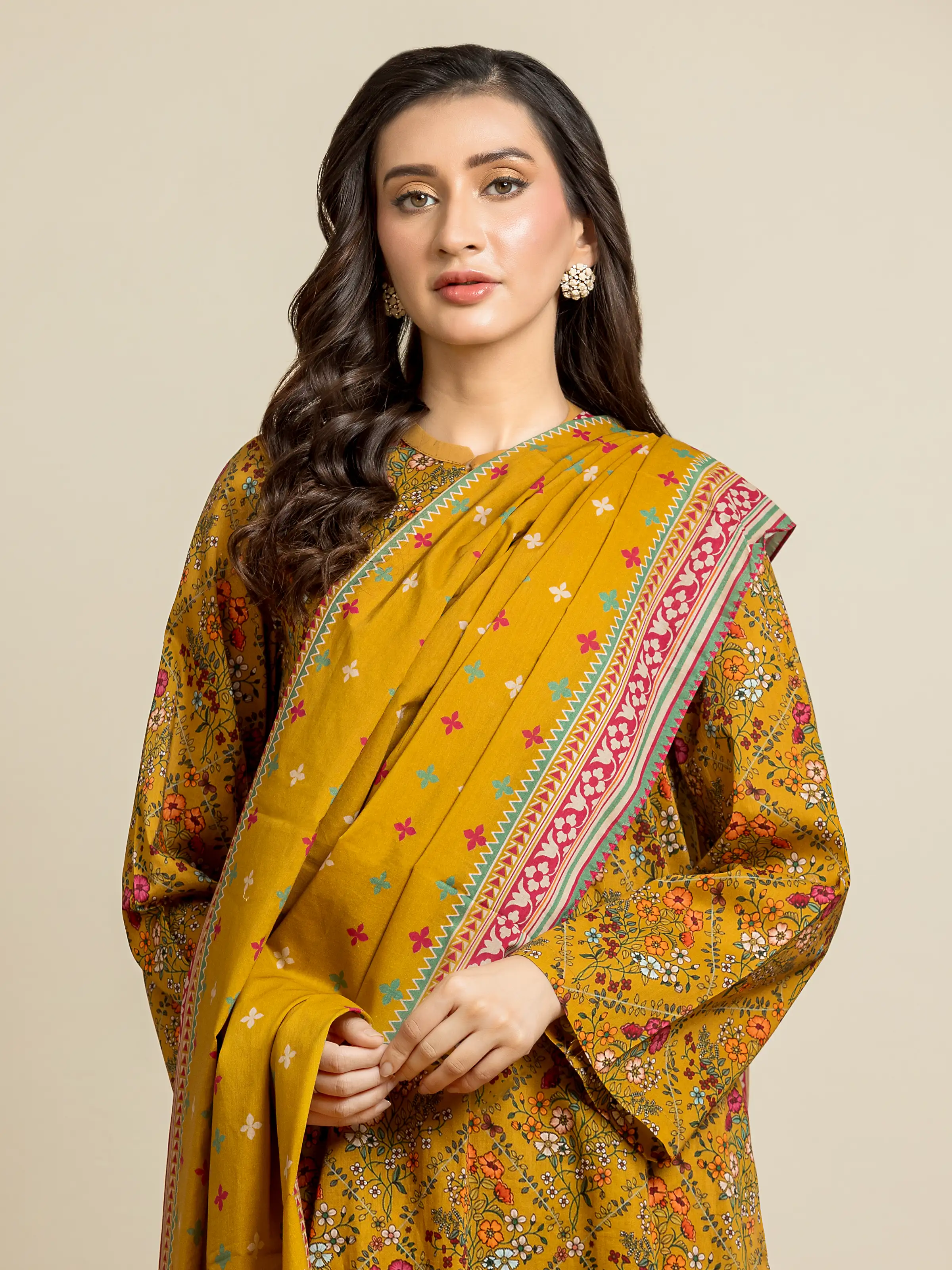 Printed Cambric Suit - EWU24A2-28510-3P - Image 4