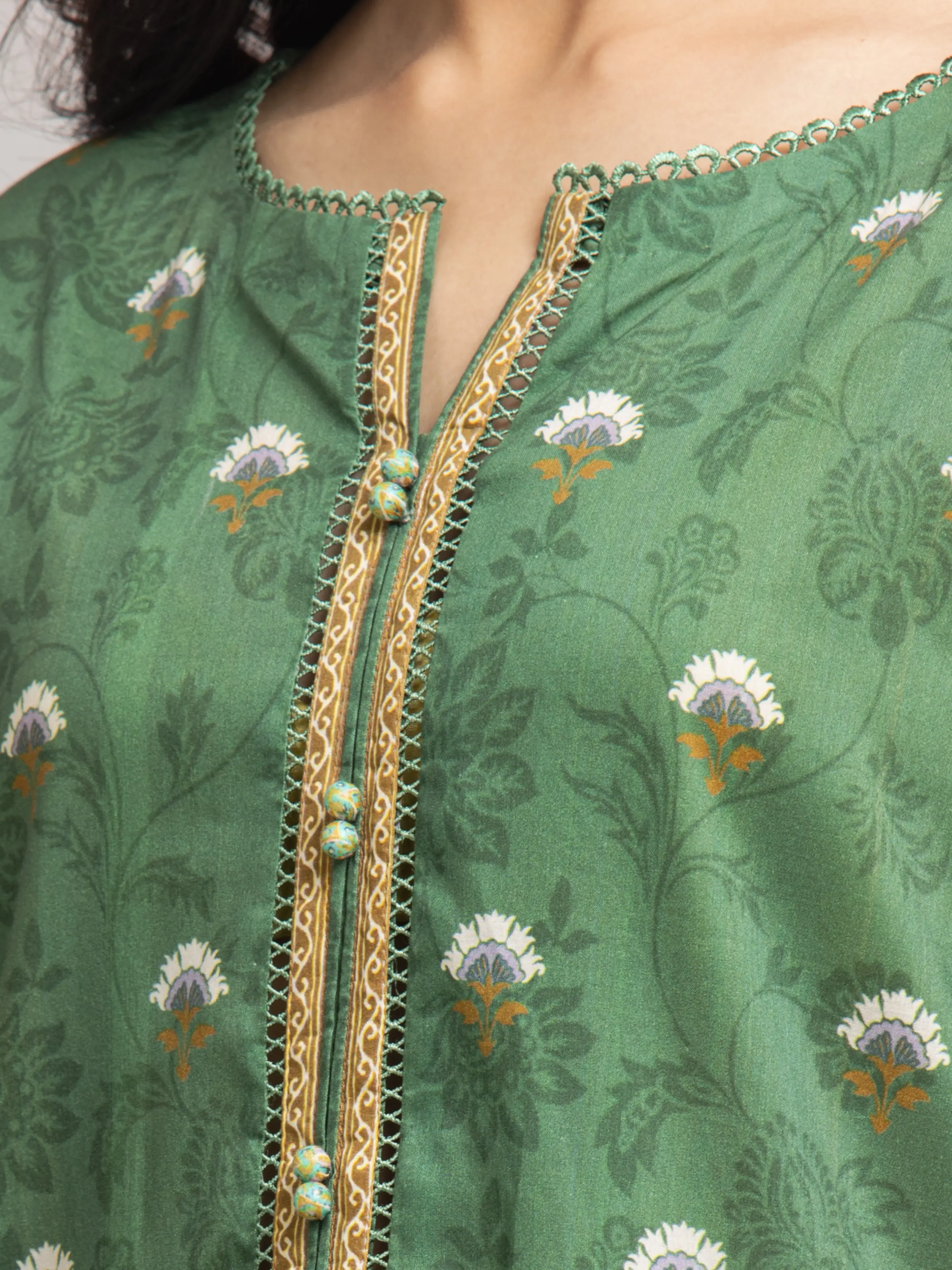 Printed Cambric Shirt - EWU24A2-29635S - Image 2