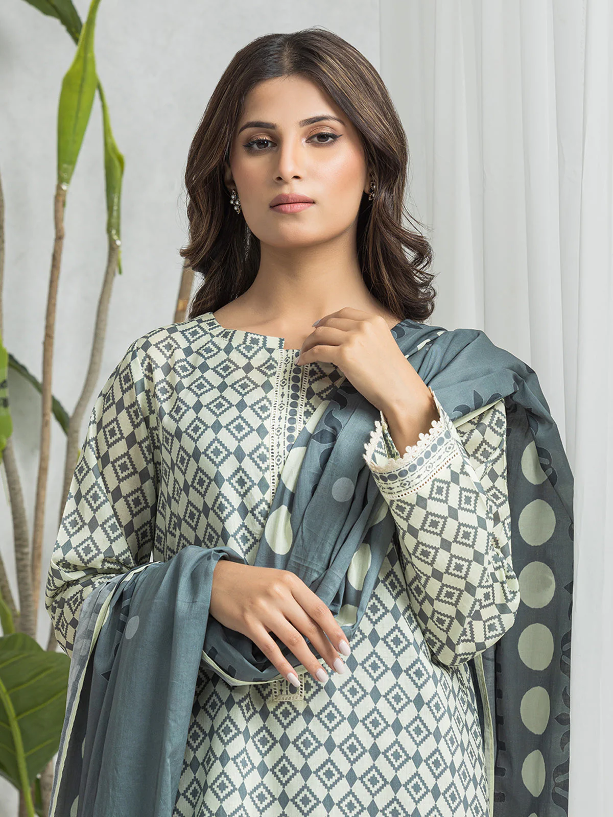 Printed Cambric Shirt - EWU24A2-29005S - Image 2