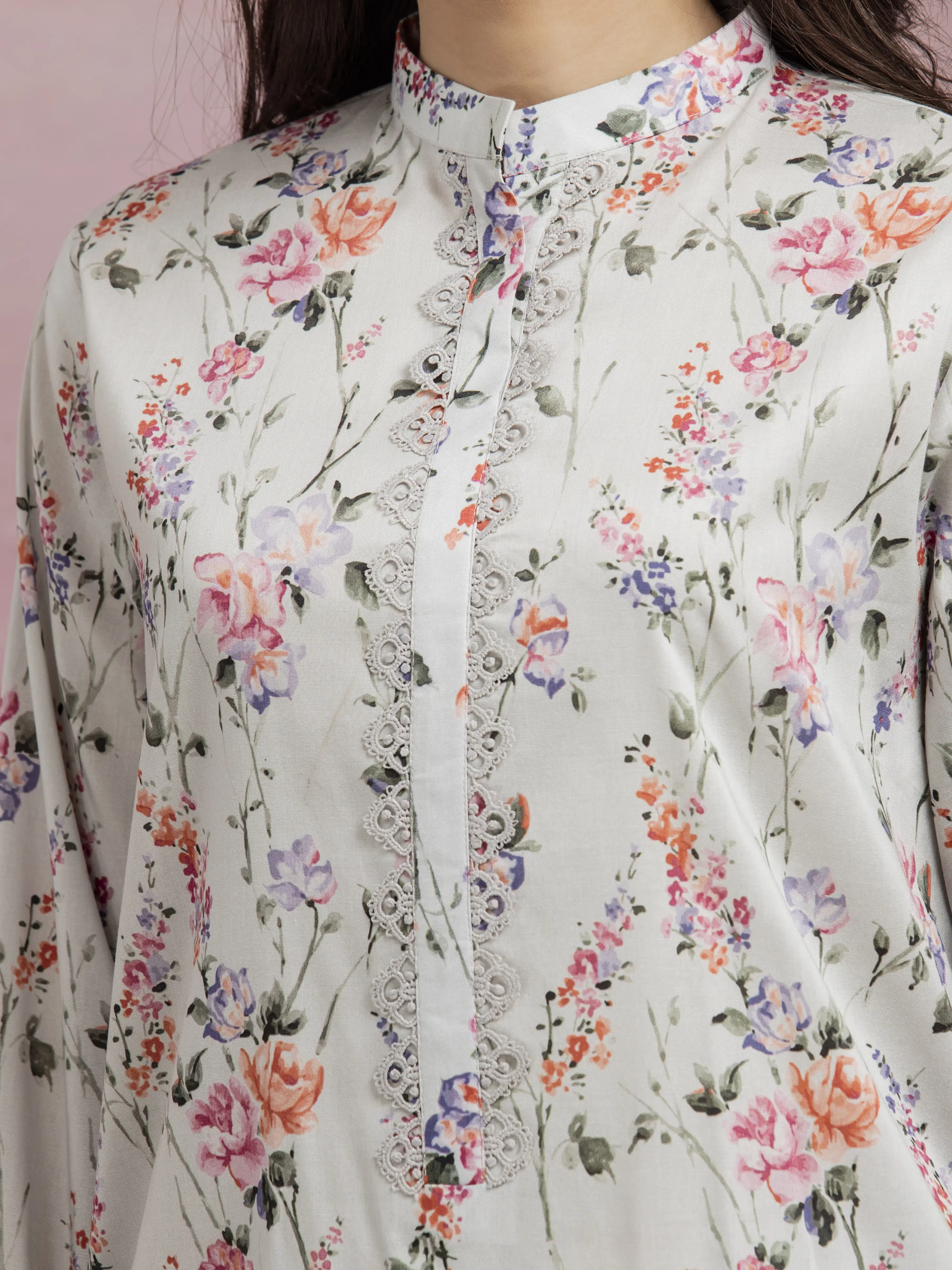 Printed Lawn Shirt Trouser - EWU5A1-35405ST - Image 3
