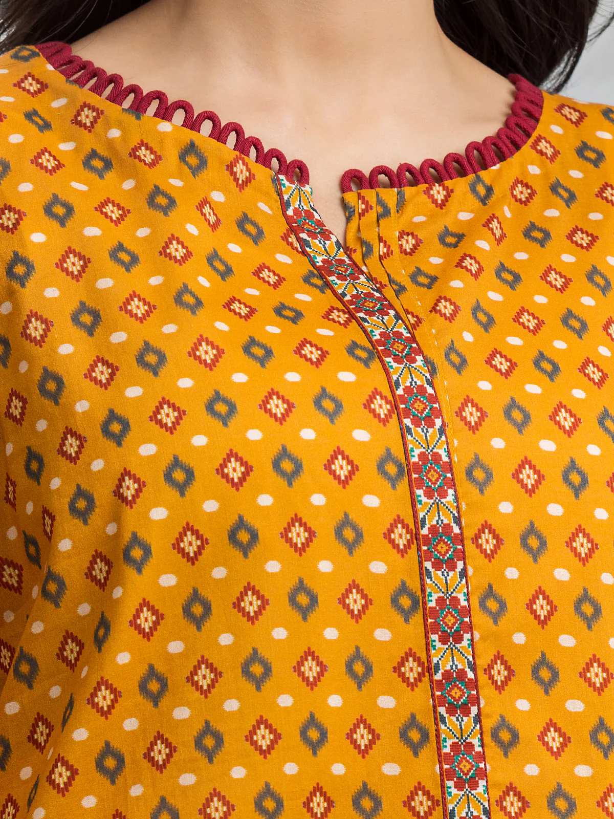 Printed Cambric Suit - EWU24A2-28105-3P - Image 4
