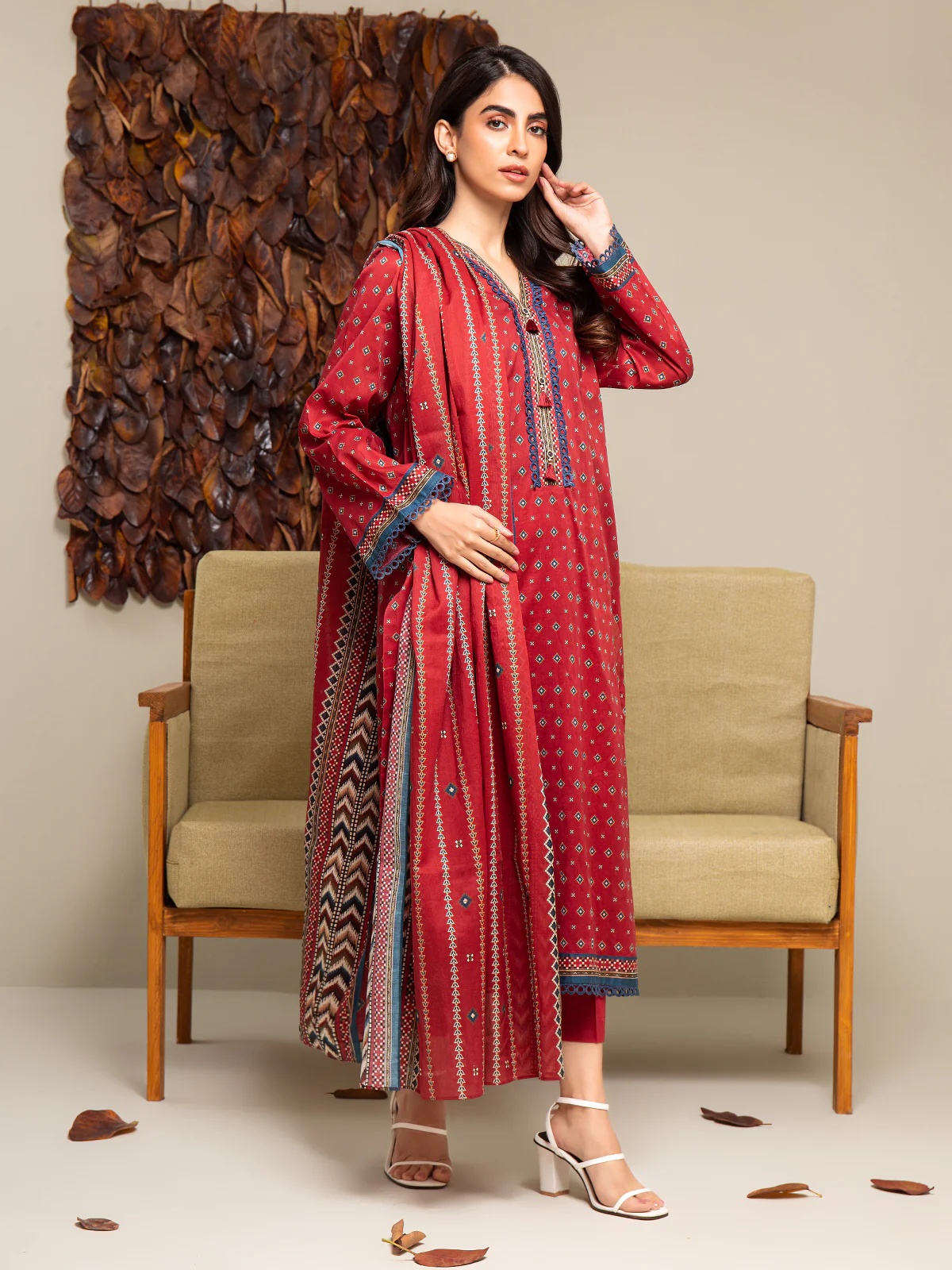 Printed Cambric Shirt - EWU24A2-27287S - Image 6