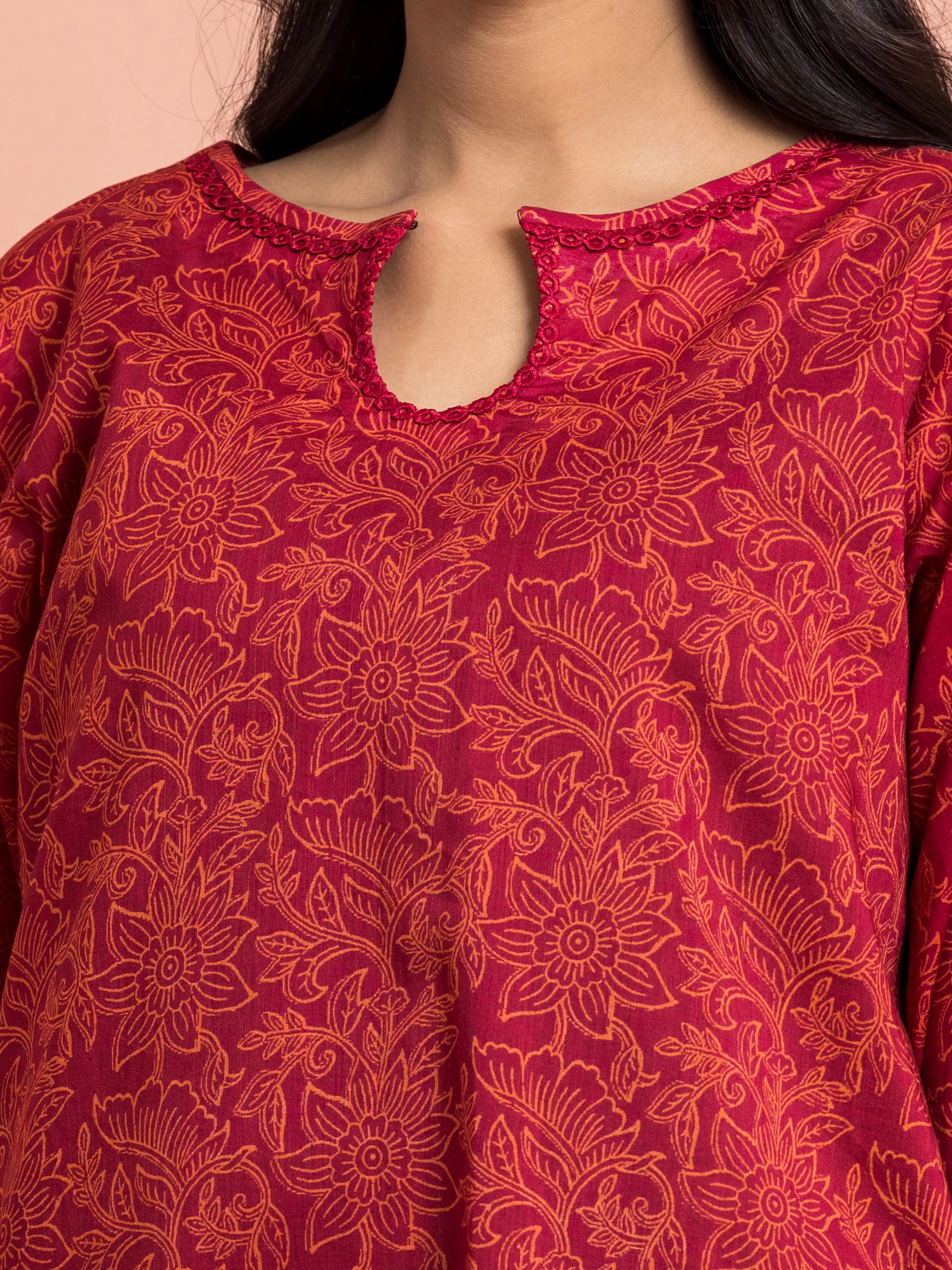Printed Khaddar Suit - EWU24M3-085 - Image 3