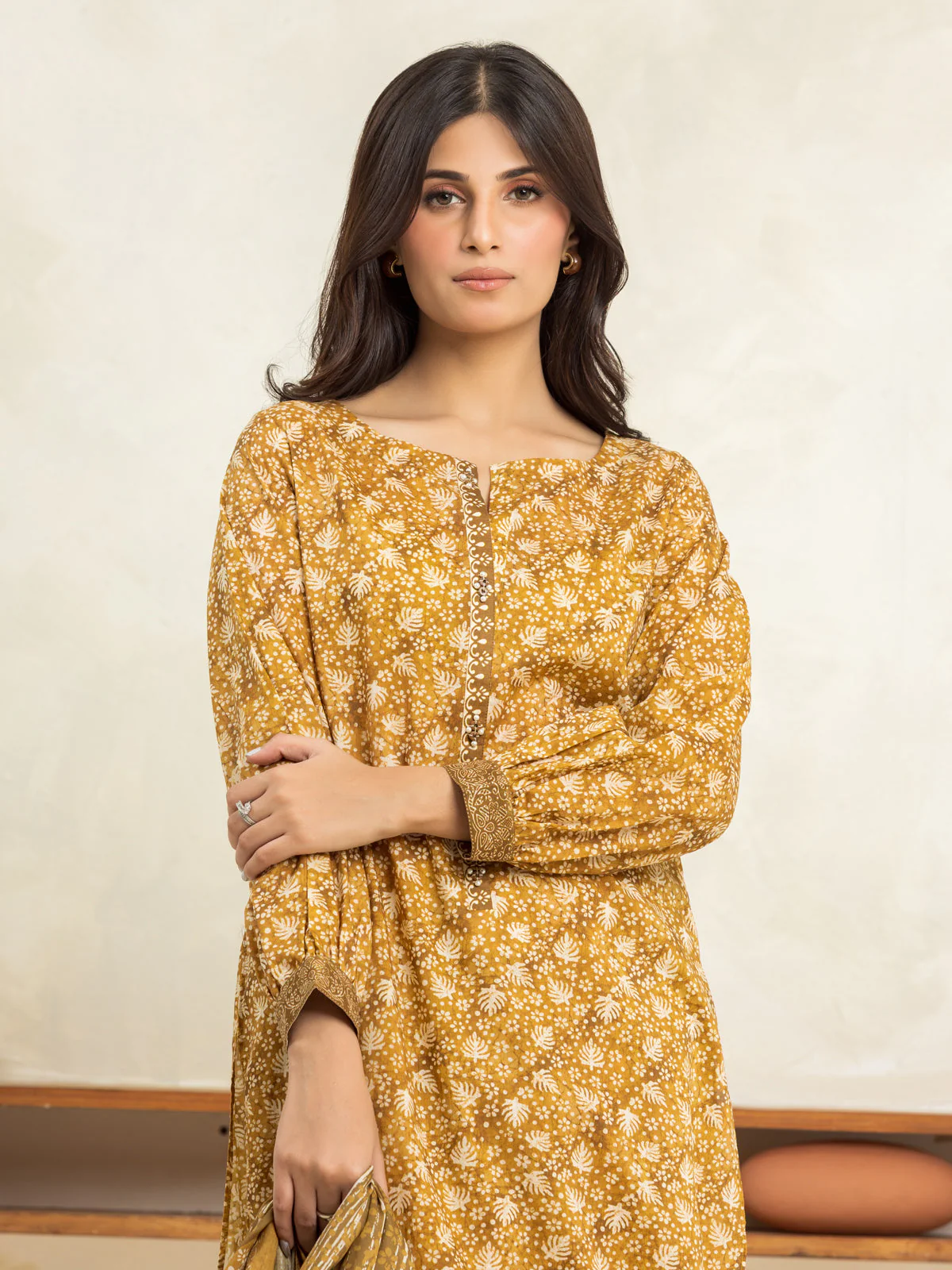 Printed Lawn Suit - EWU24A1-28521-3P - Image 2