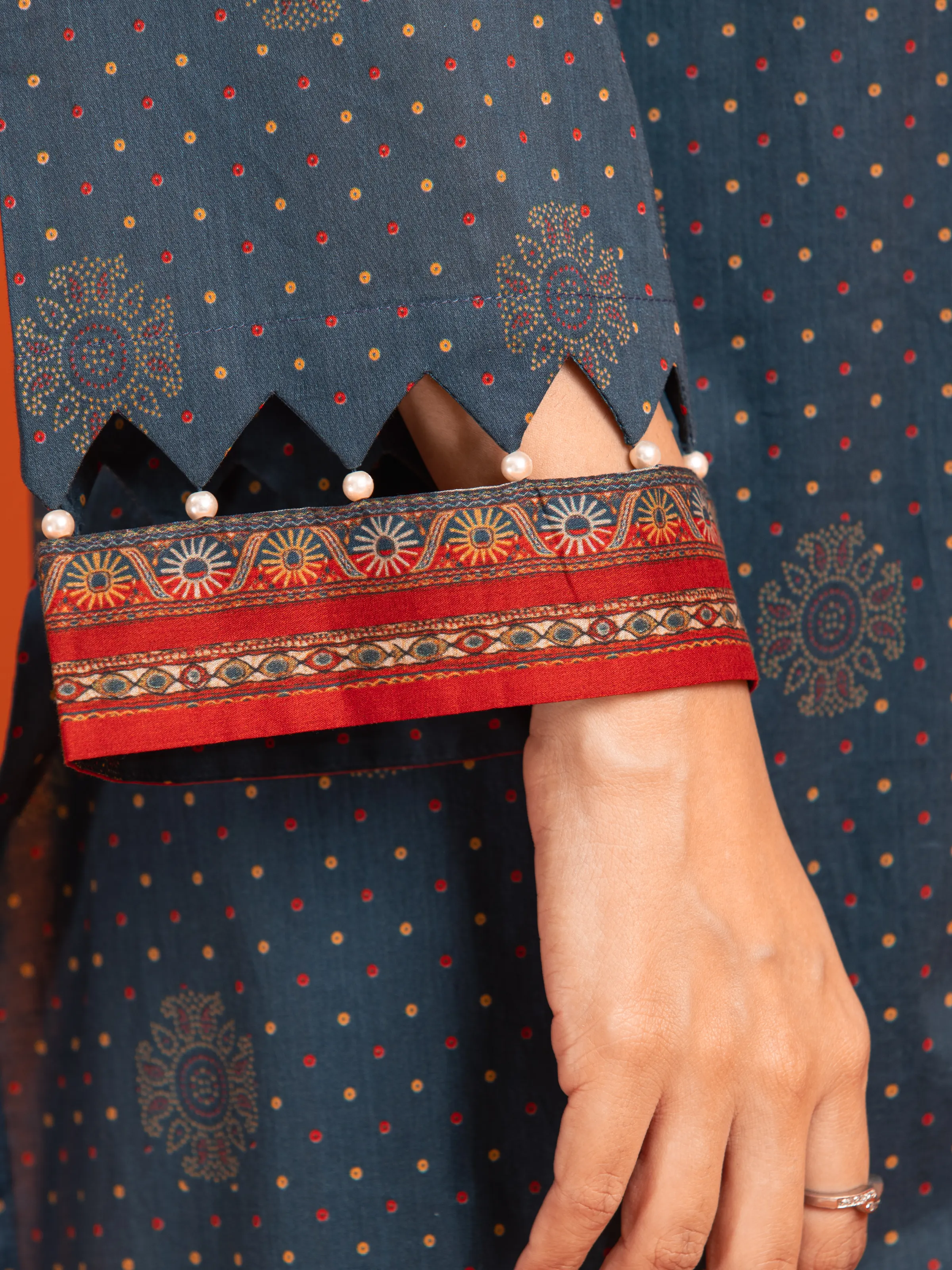 Printed Khaddar Suit - EWU24A3-27000-3P - Image 4