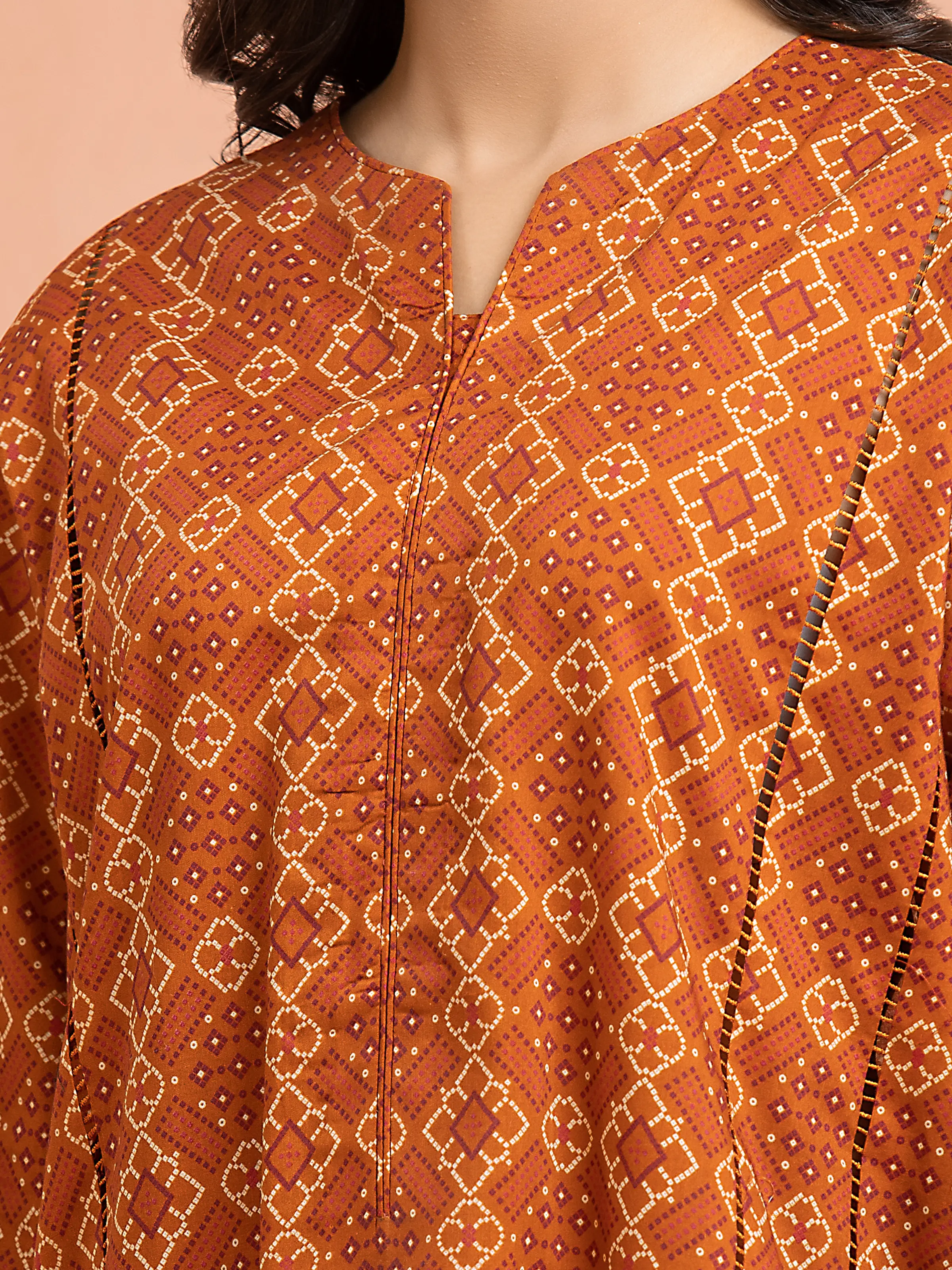 Printed Khaddar Suit - EWU24M3-109-3P - Image 3