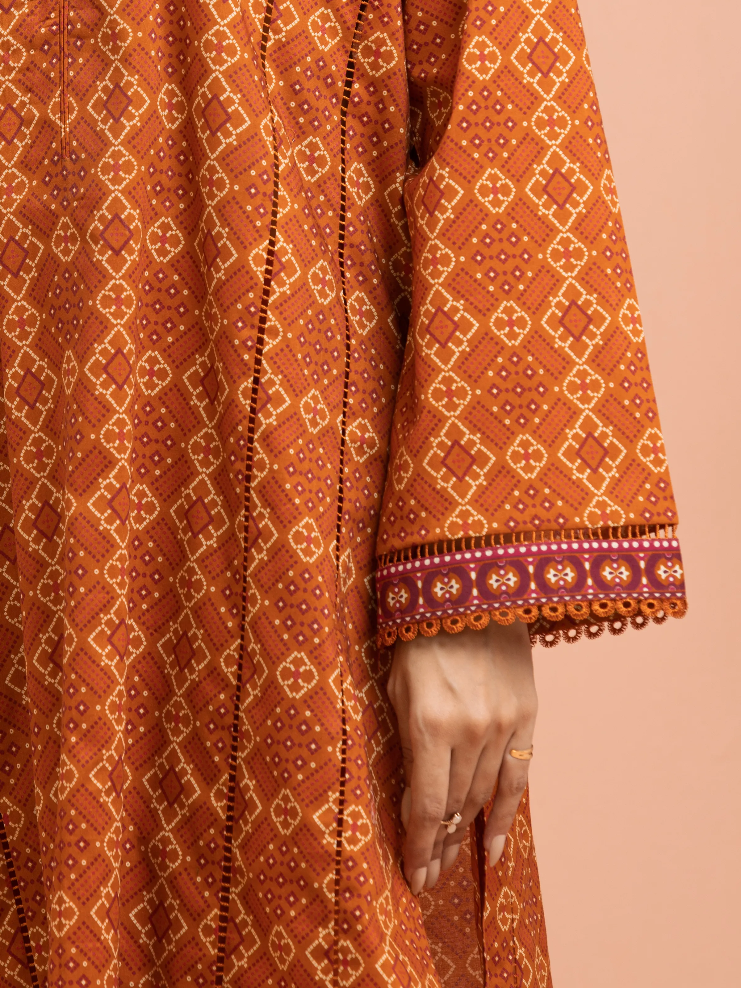 Printed Khaddar Suit - EWU24M3-109-3P - Image 4