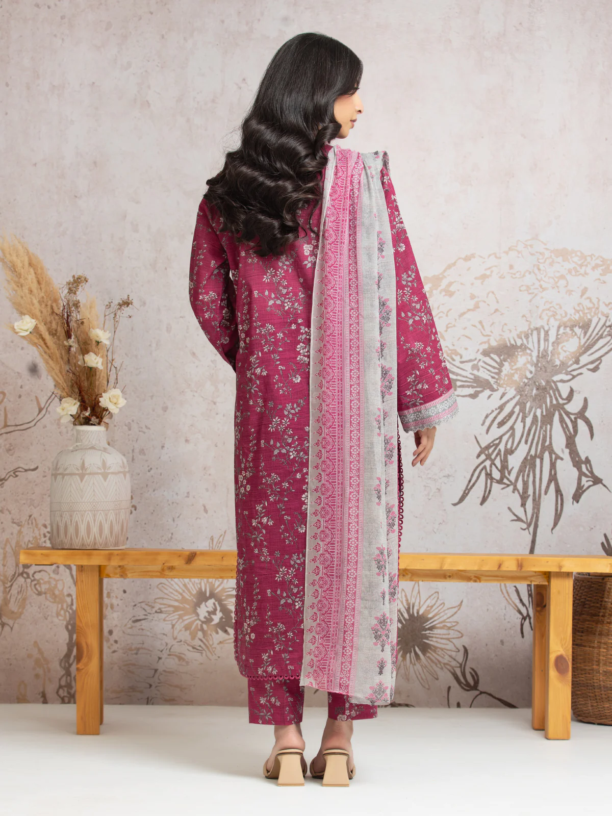 Printed Cambric Suit - EWU24M2-017 - Image 3