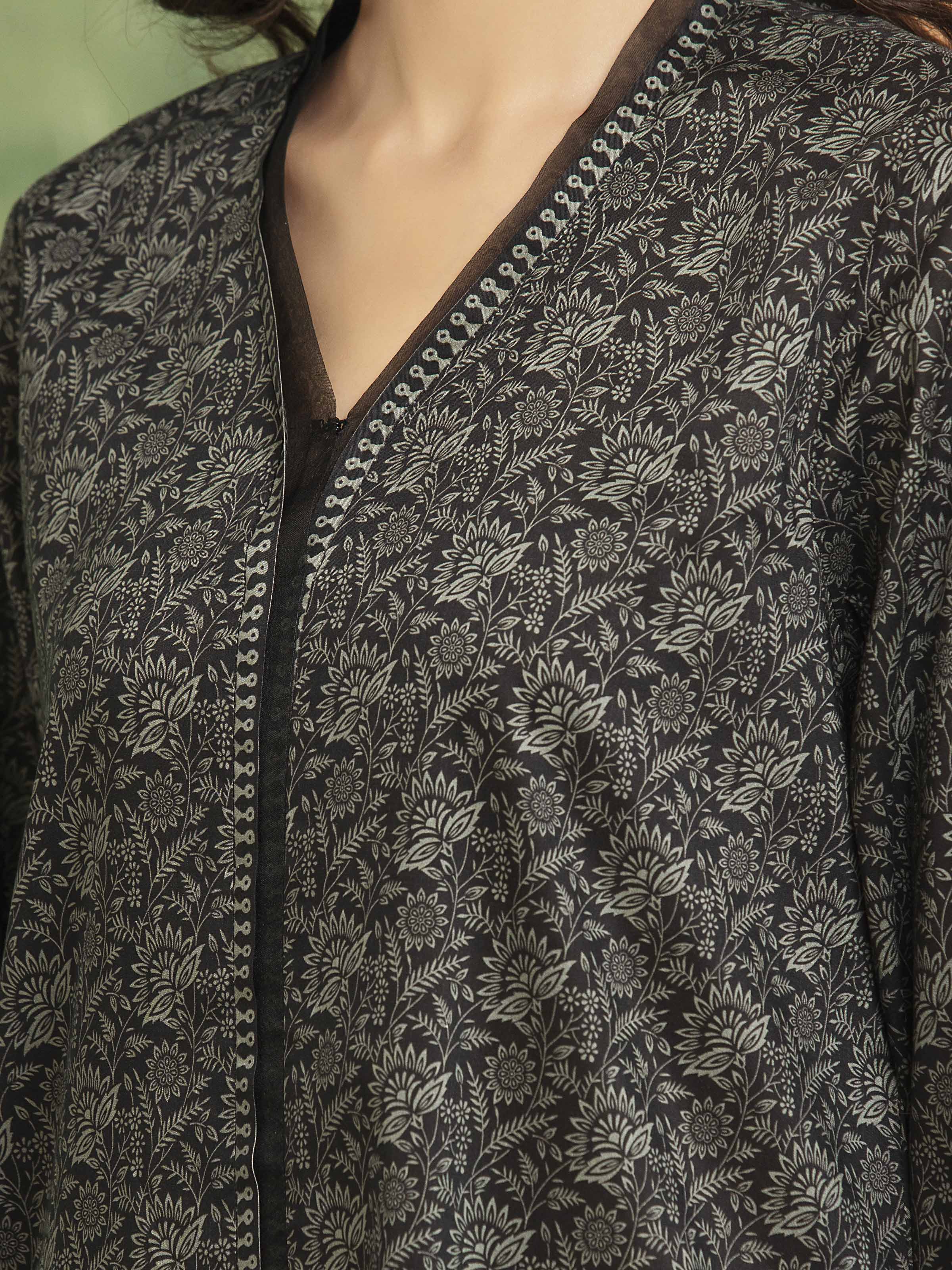 Printed Khaddar Suit - EWU5A3-36112-3P - Image 3