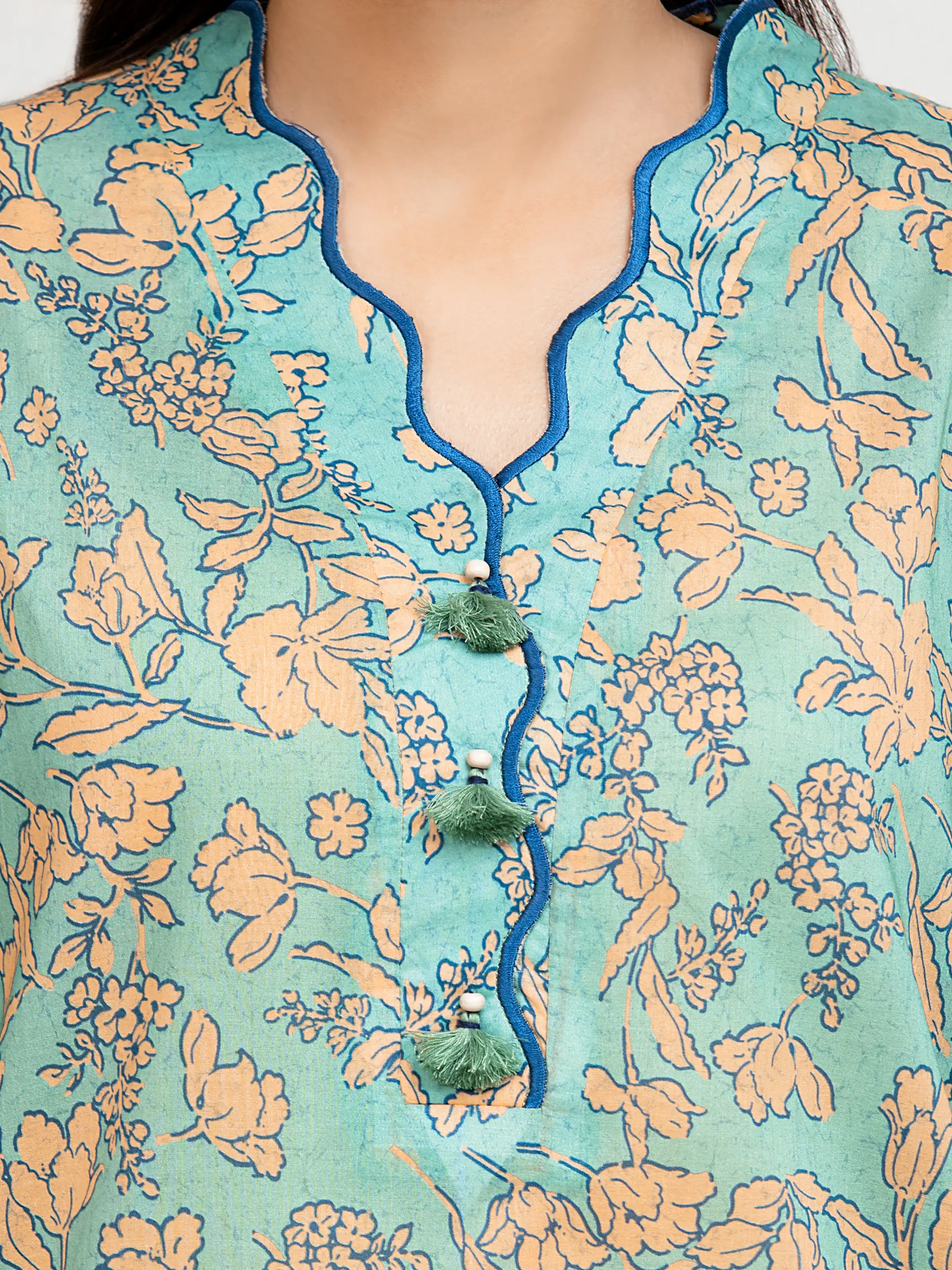 Printed Lawn Suit - EWU6A1-36654-3P - Image 4