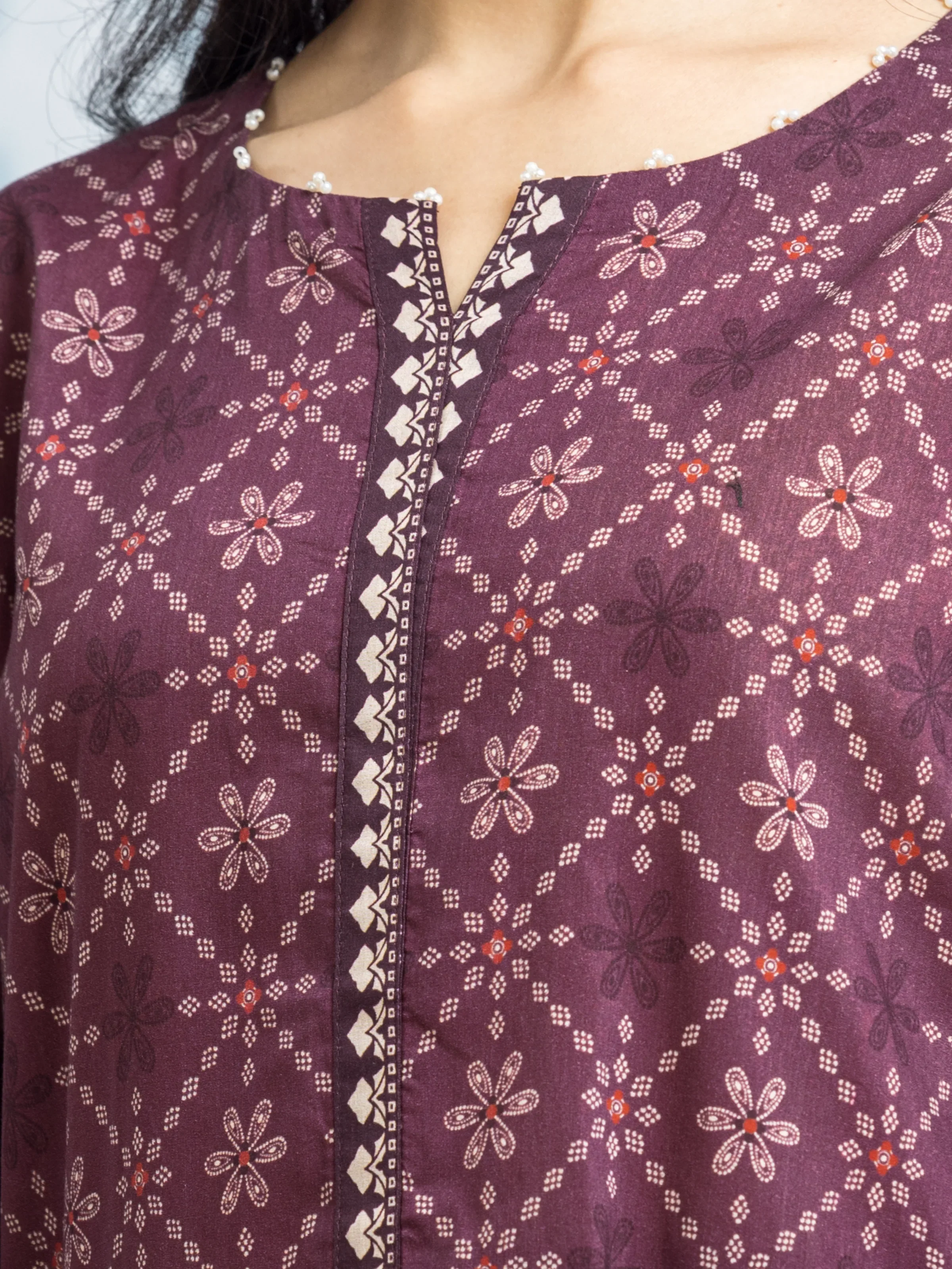 Printed Khaddar Suit - EWU24A3-29301-3P - Image 3