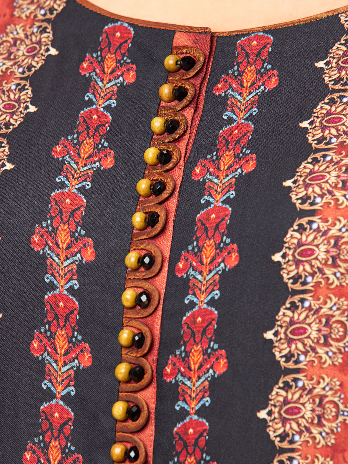 Printed Viscose Shirt Trouser - EWU22A4-24030ST - Image 5