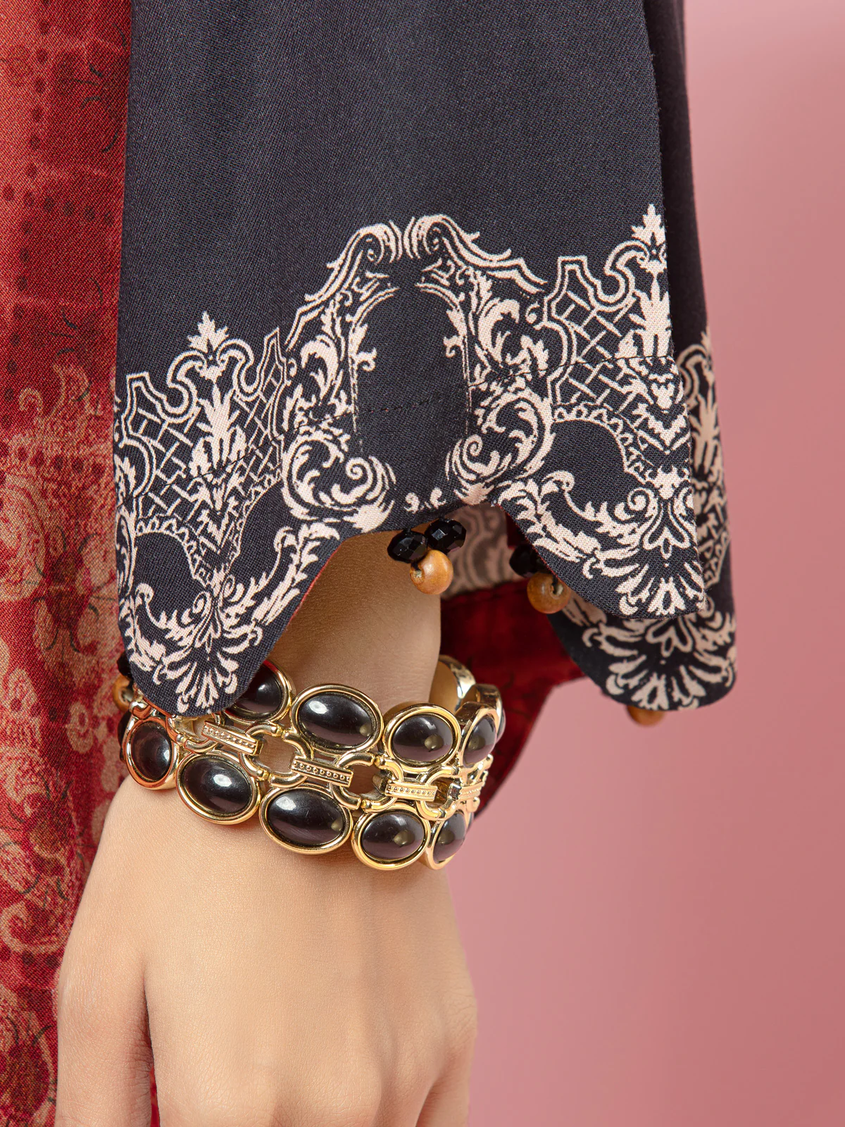 Printed Viscose Shirt Trouser - EWU22A4-24030ST - Image 6