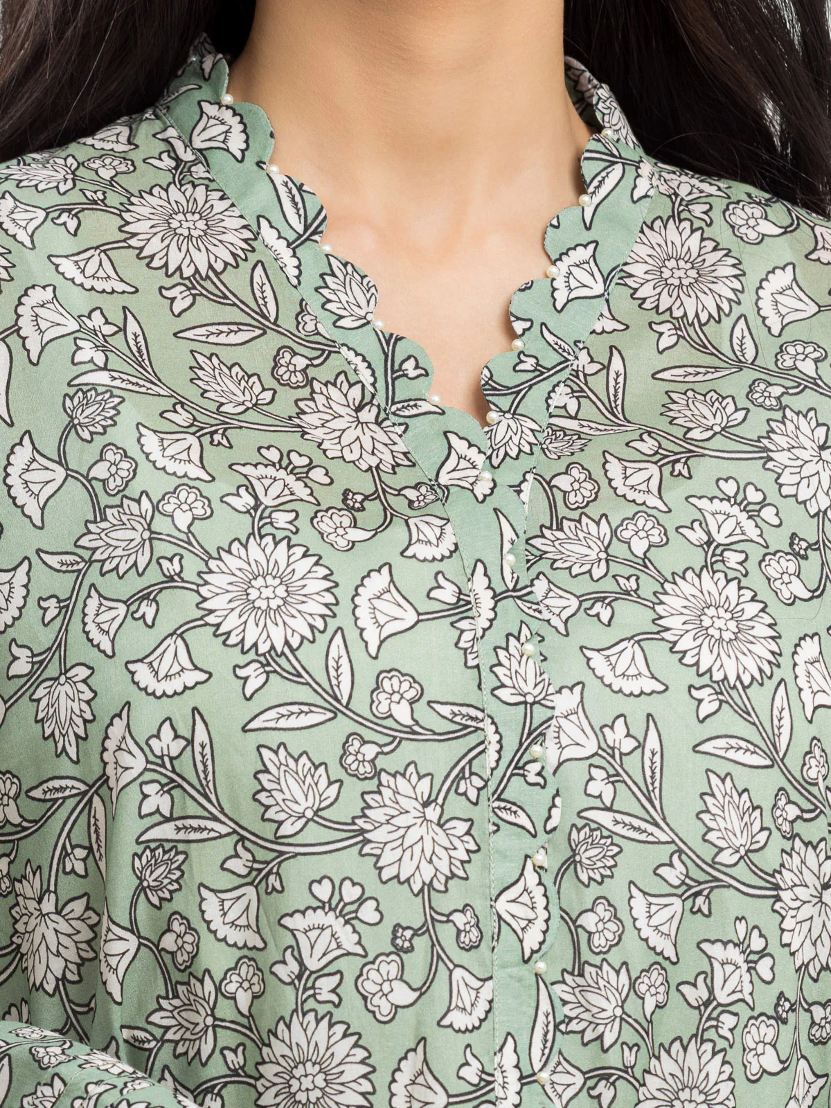 Printed Lawn Suit - EWU24A1-29137-3P - Image 3