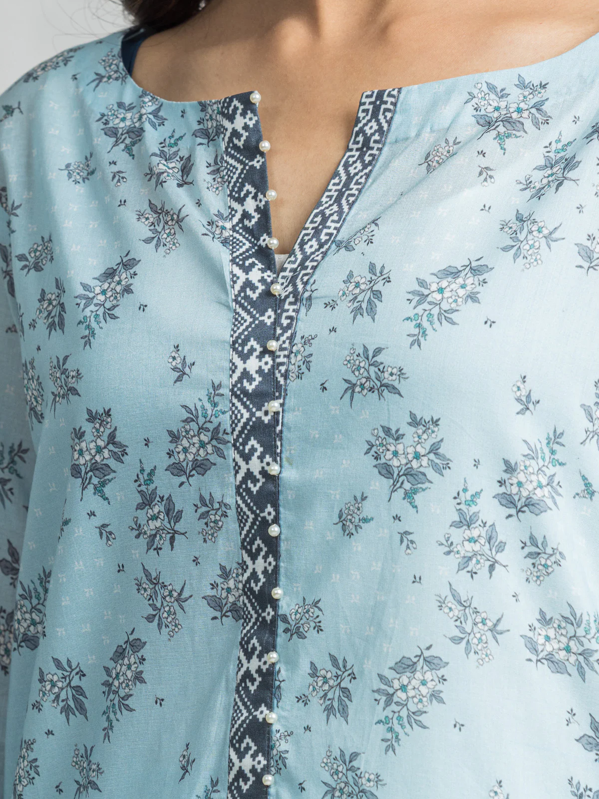 Printed Lawn Shirt Dupatta - EWU24A1-28228SD - Image 2