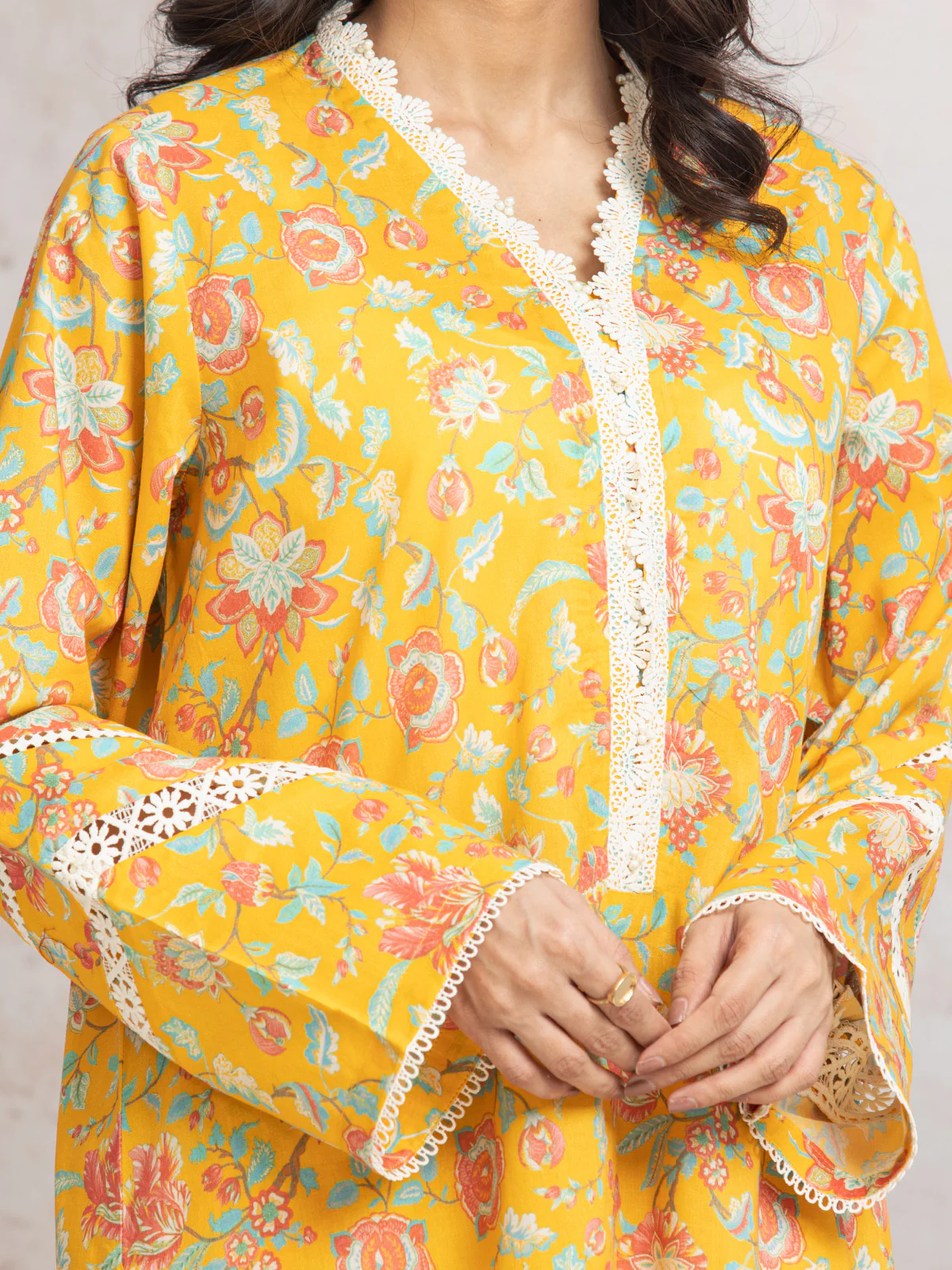 Printed Cambric Suit - EWU24M2-002 - Image 3