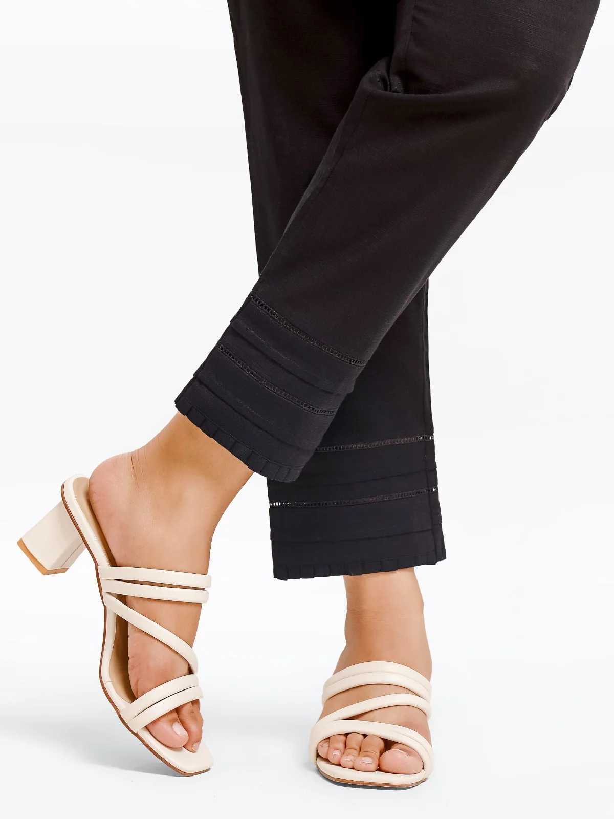 Dyed Khaddar Trouser - EWBEB23-76556 - Image 2