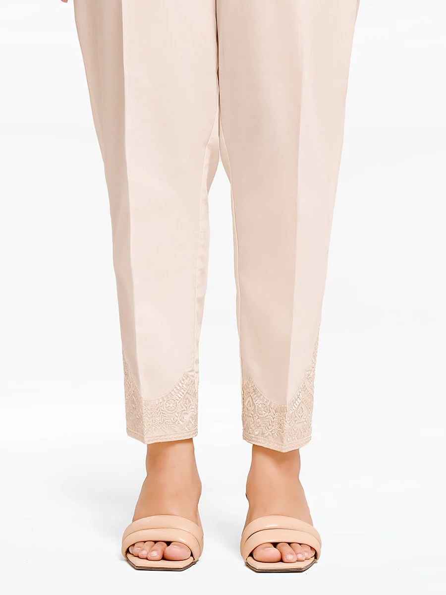 Embroidered Cambric Trouser - EWBE23-76550