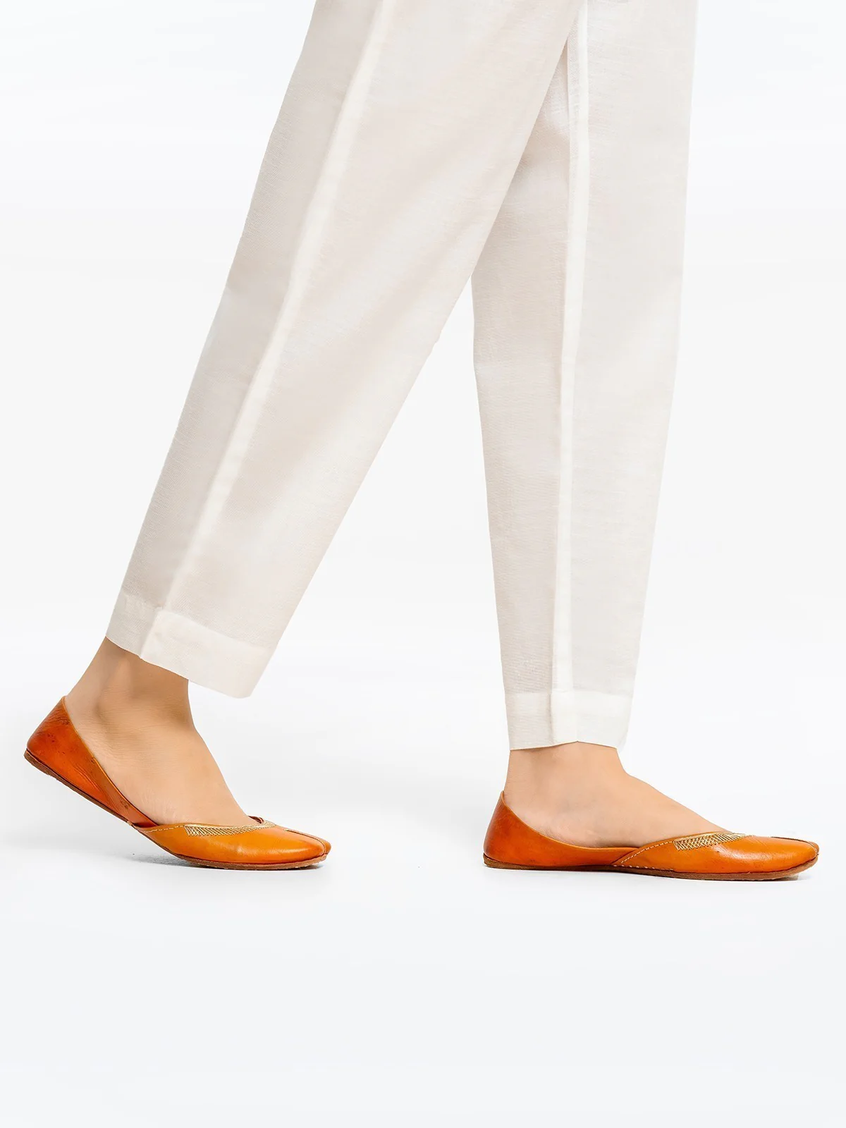 Dyed Khaddar Trouser - EWBS23-76526 - Image 2