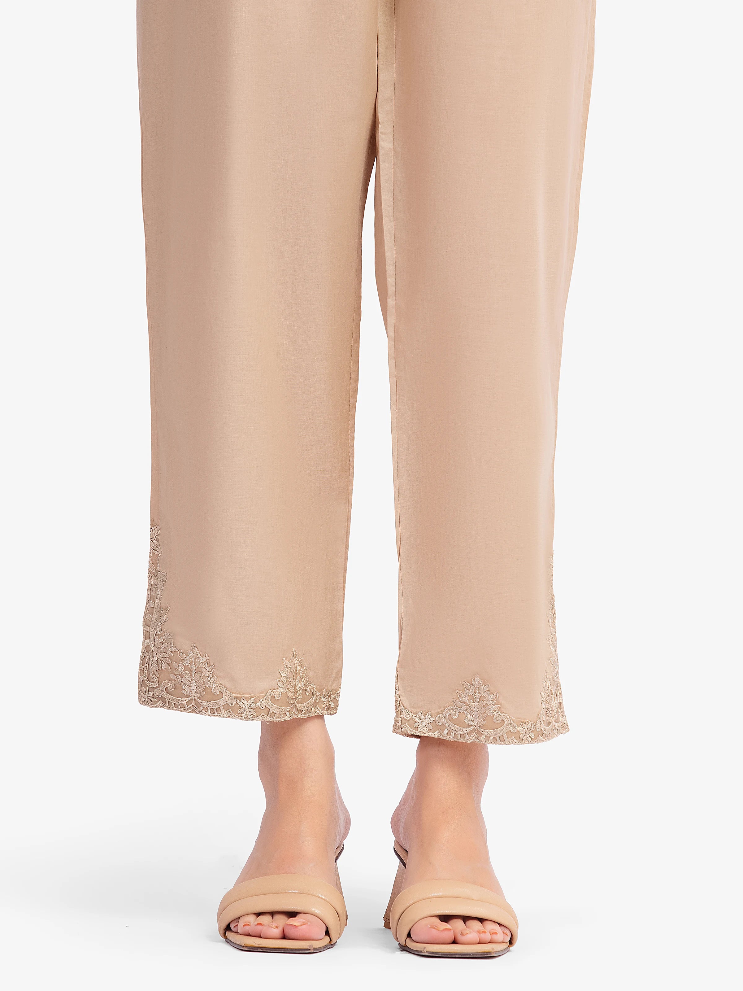 Embroidered Cambric Trouser - EWBE5-76596