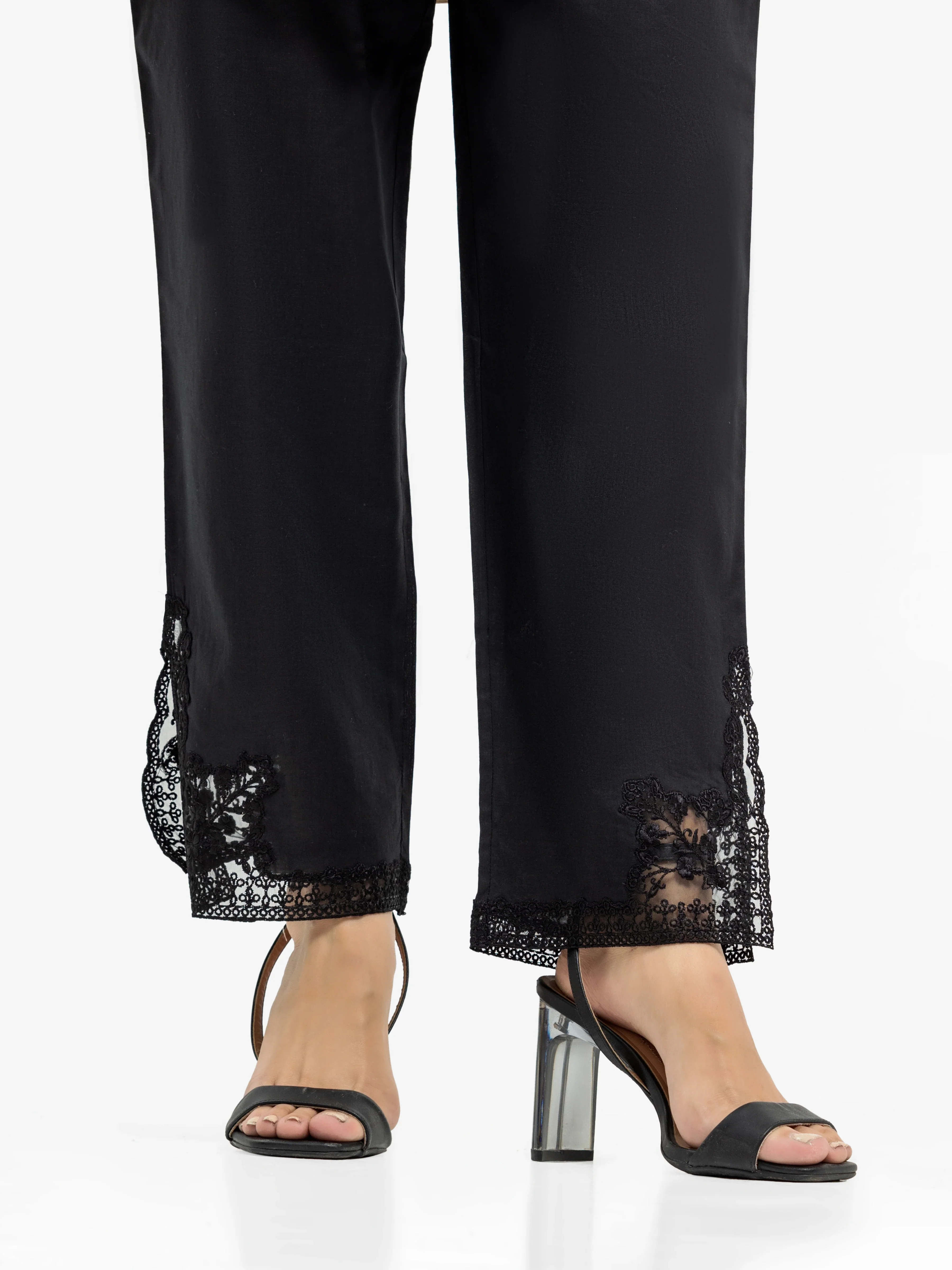 Embroidered Cambric Trouser - EWBE24-76588