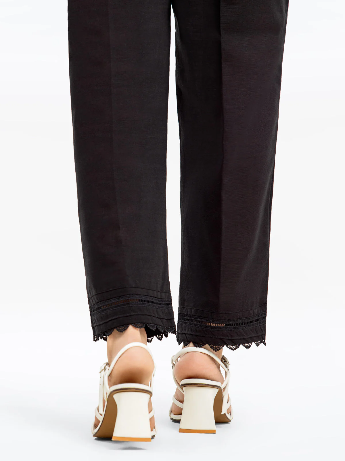 Dyed Khaddar Trouser - EWBEB24-76571 - Image 3