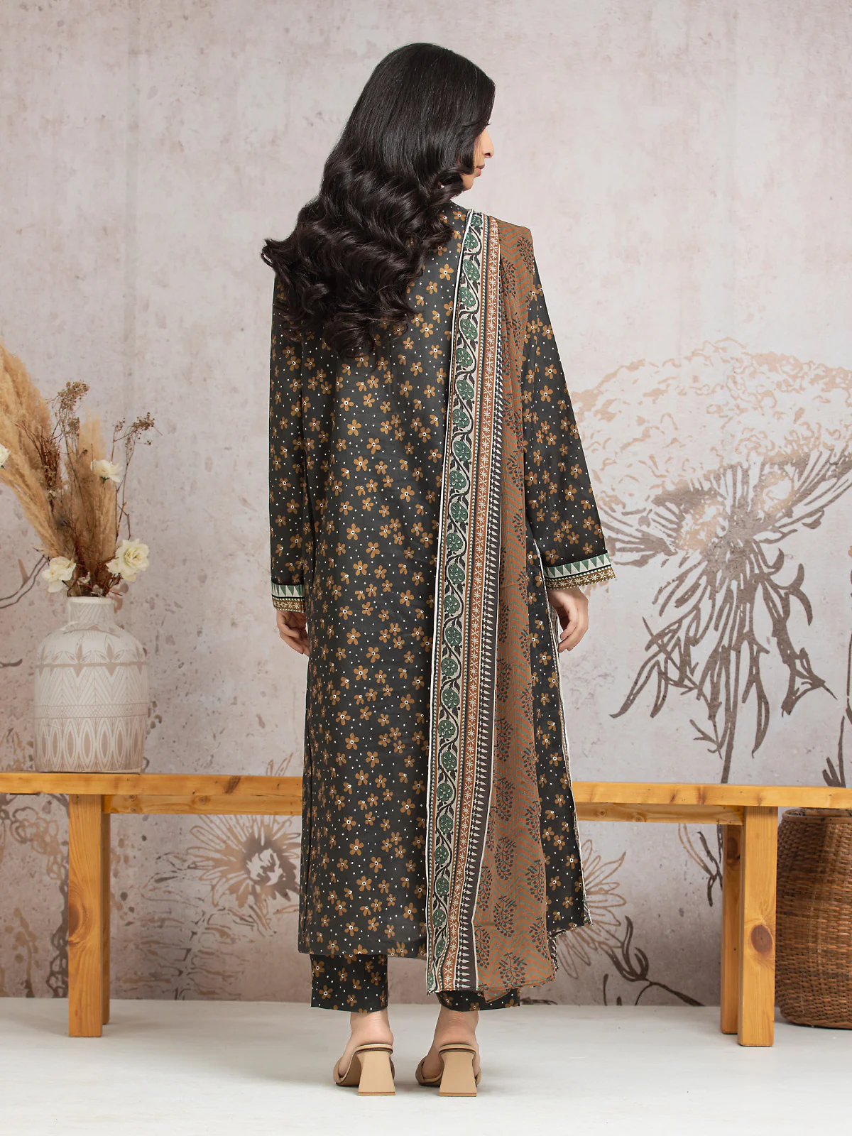 Printed Cambric Suit - EWU24M2-011 - Image 2
