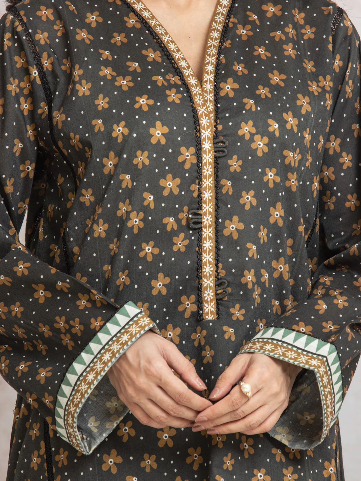 Printed Cambric Suit - EWU24M2-011 - Image 3