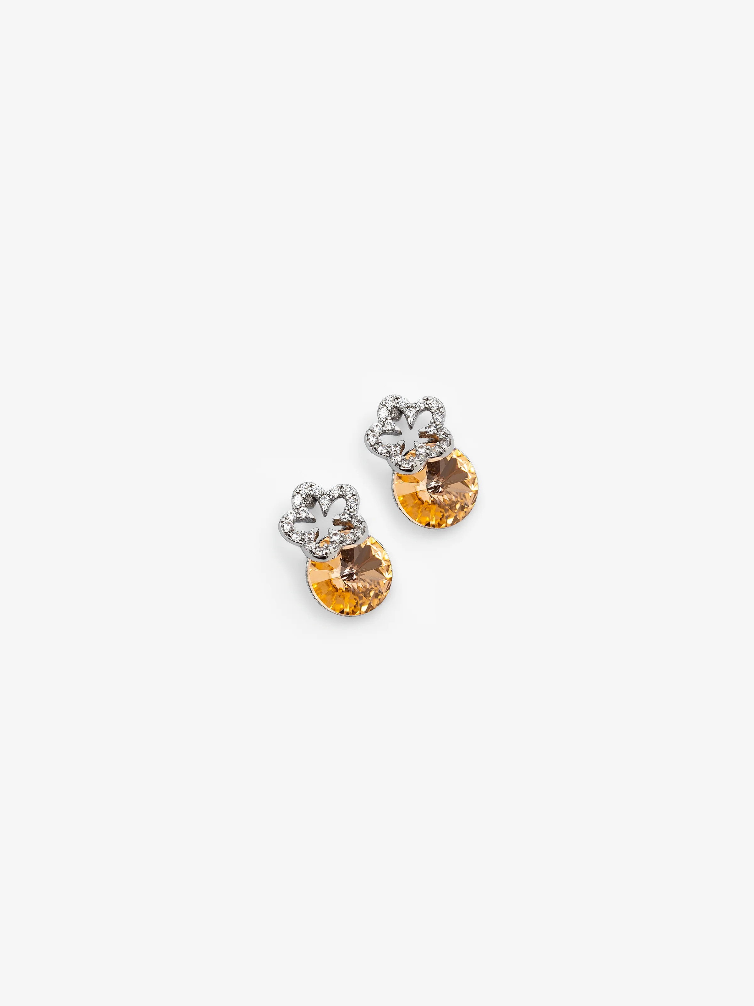 Golden Glint Ear Studs - EAWE5-056