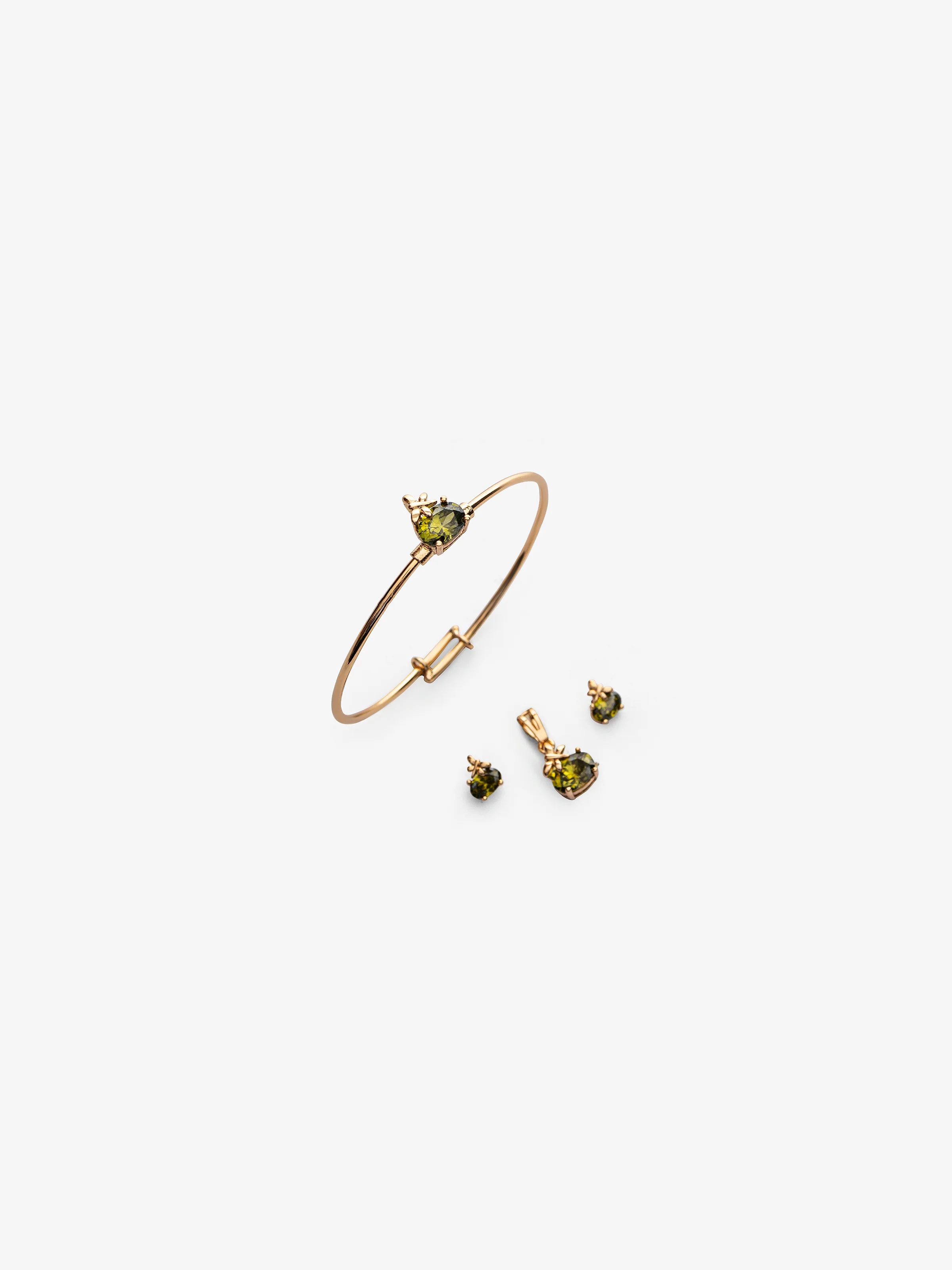 Emerald Dream Jewelry Set - EAWJS5-006
