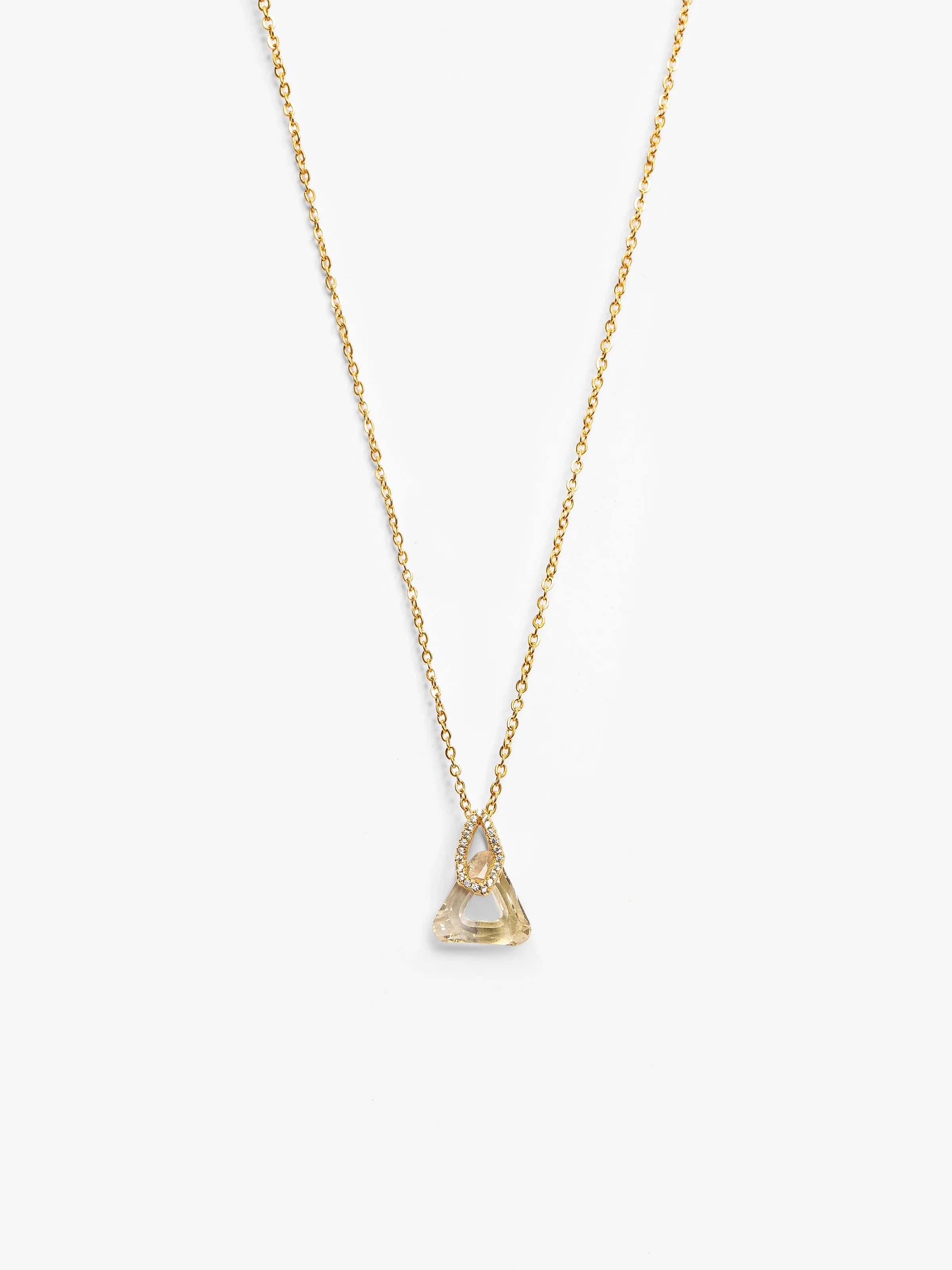 Empress Edge Gold Necklace - EAWN5-001